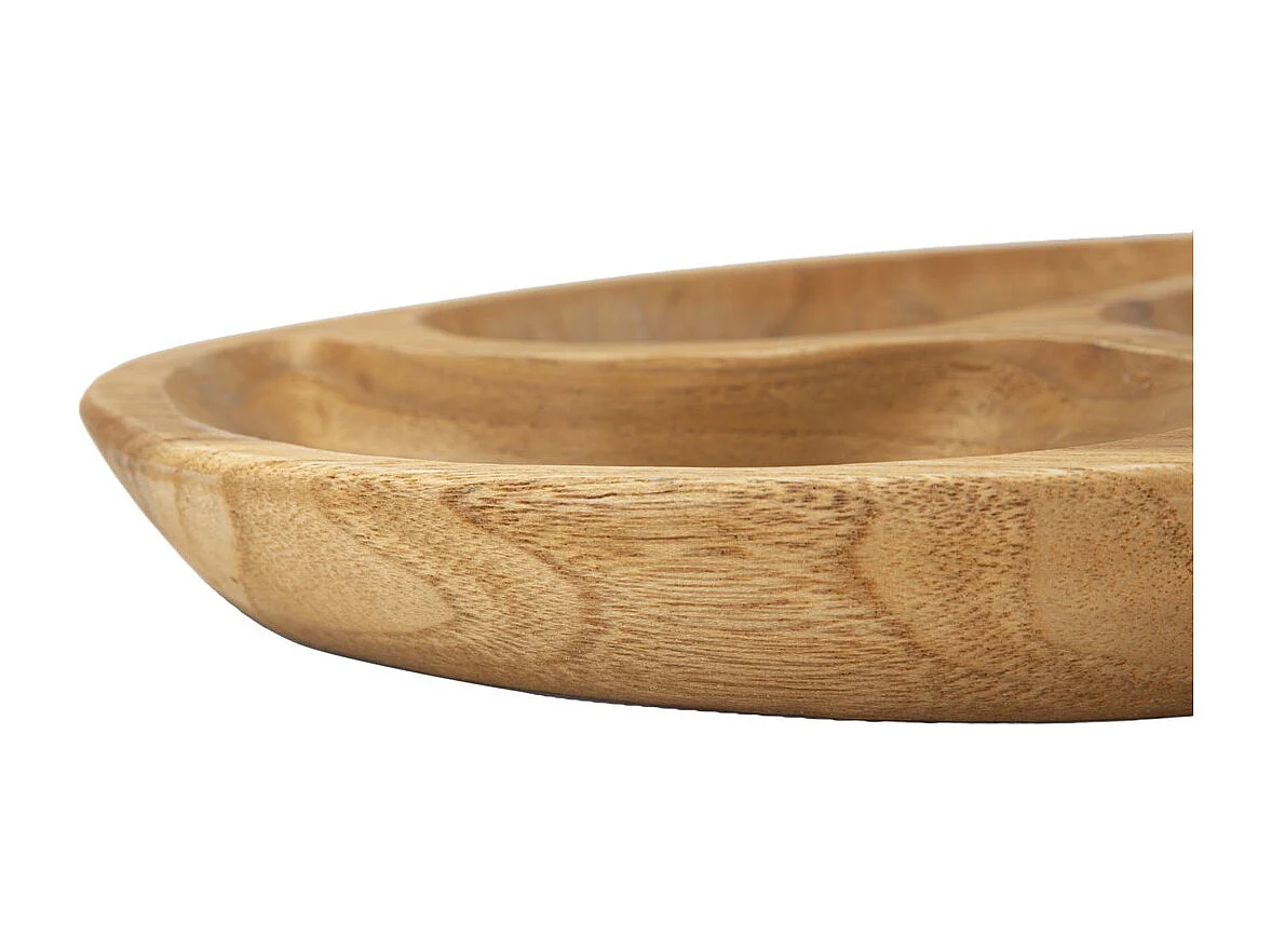 Taca Natura 32, Brązowy, 25,5x25,5x3 cm, Seven Design