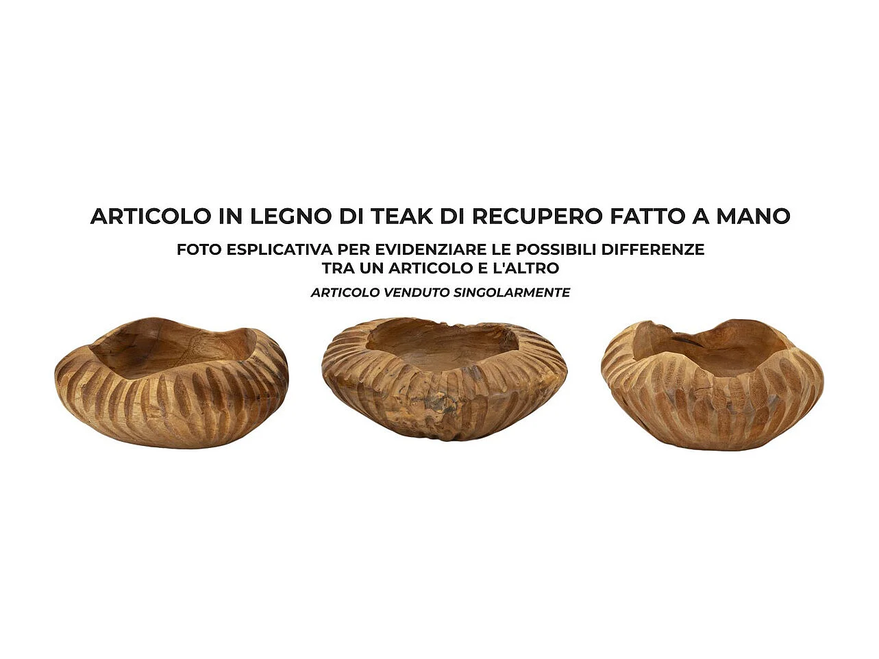 Plateau Natura 30, Marron, 19x19x8 cm, Seven Design