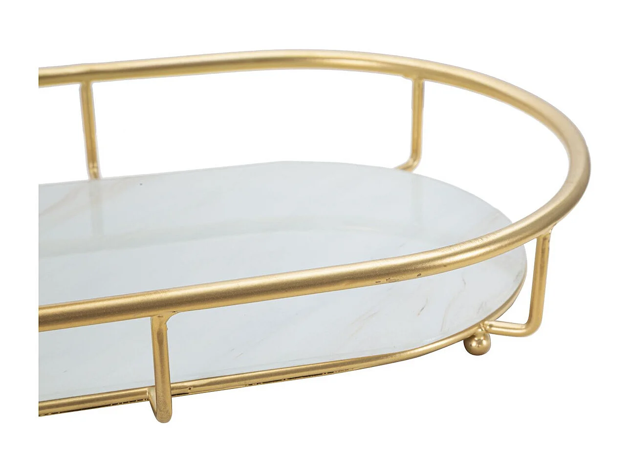 Dienblad MF690, Goud, 36x22,5x27 cm, Epikasa