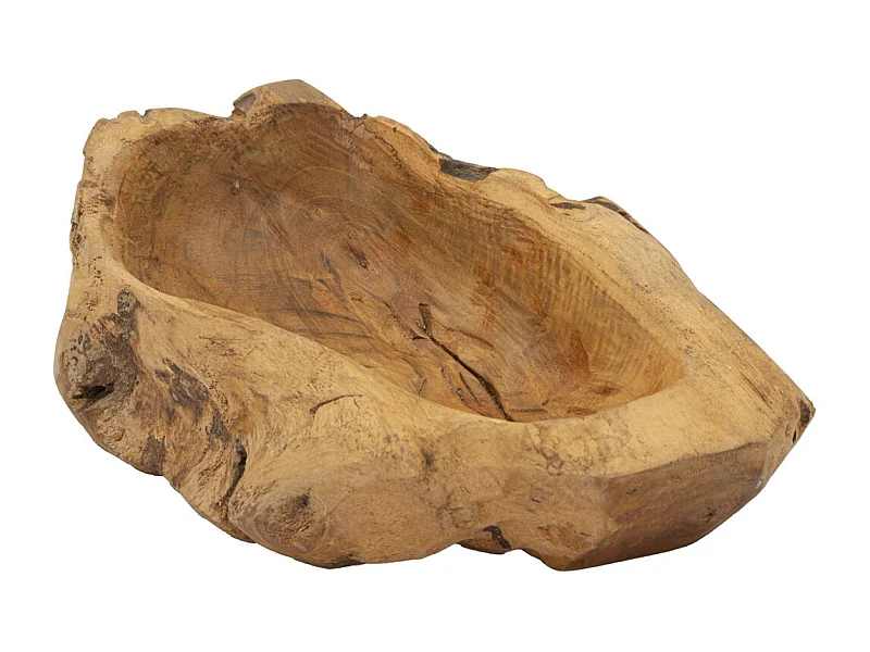 Plateau Natura 27, Marron, 31x21x8 cm, Seven Design