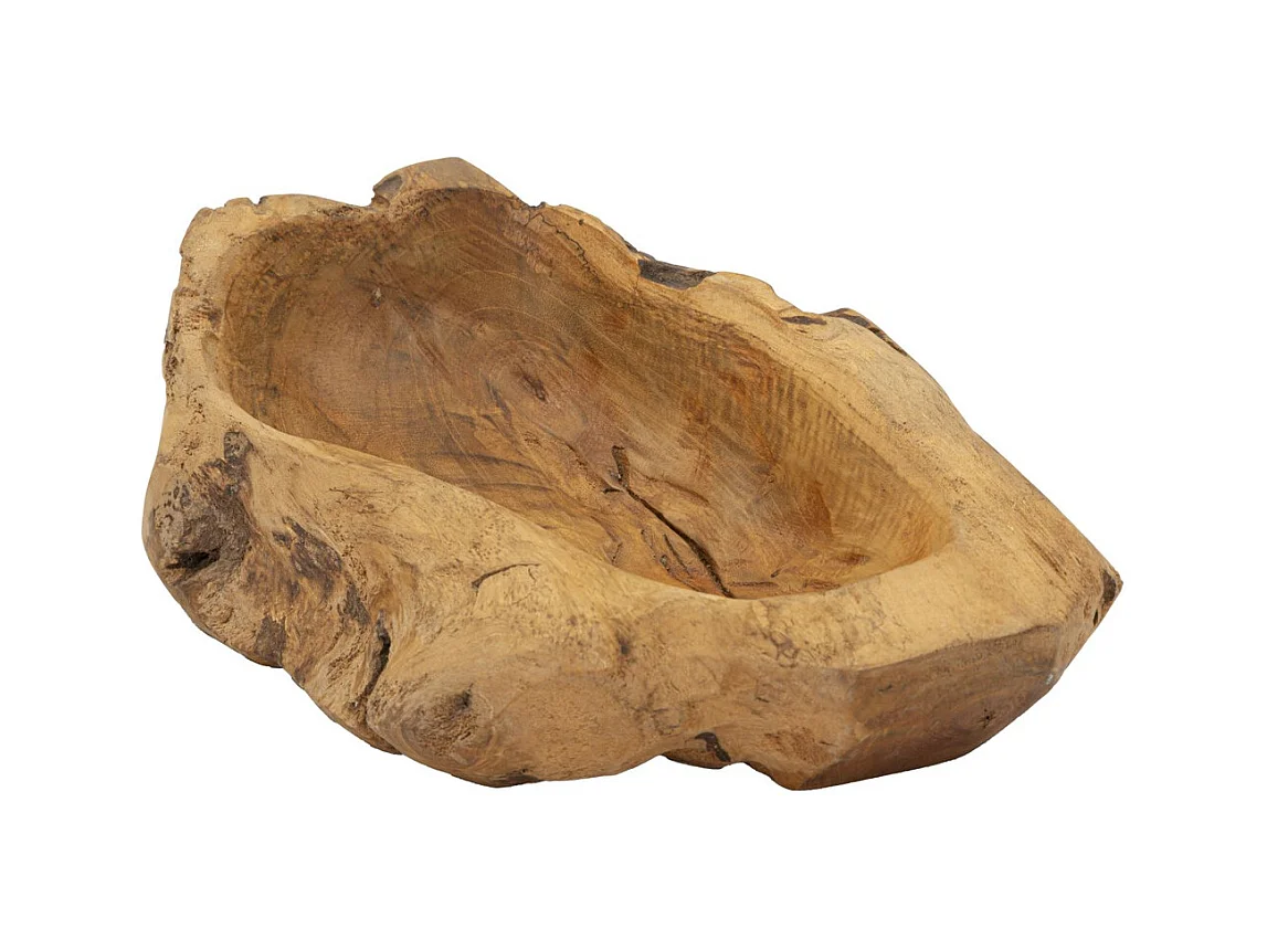 Plateau Natura 27, Marron, 31x21x8 cm, Seven Design