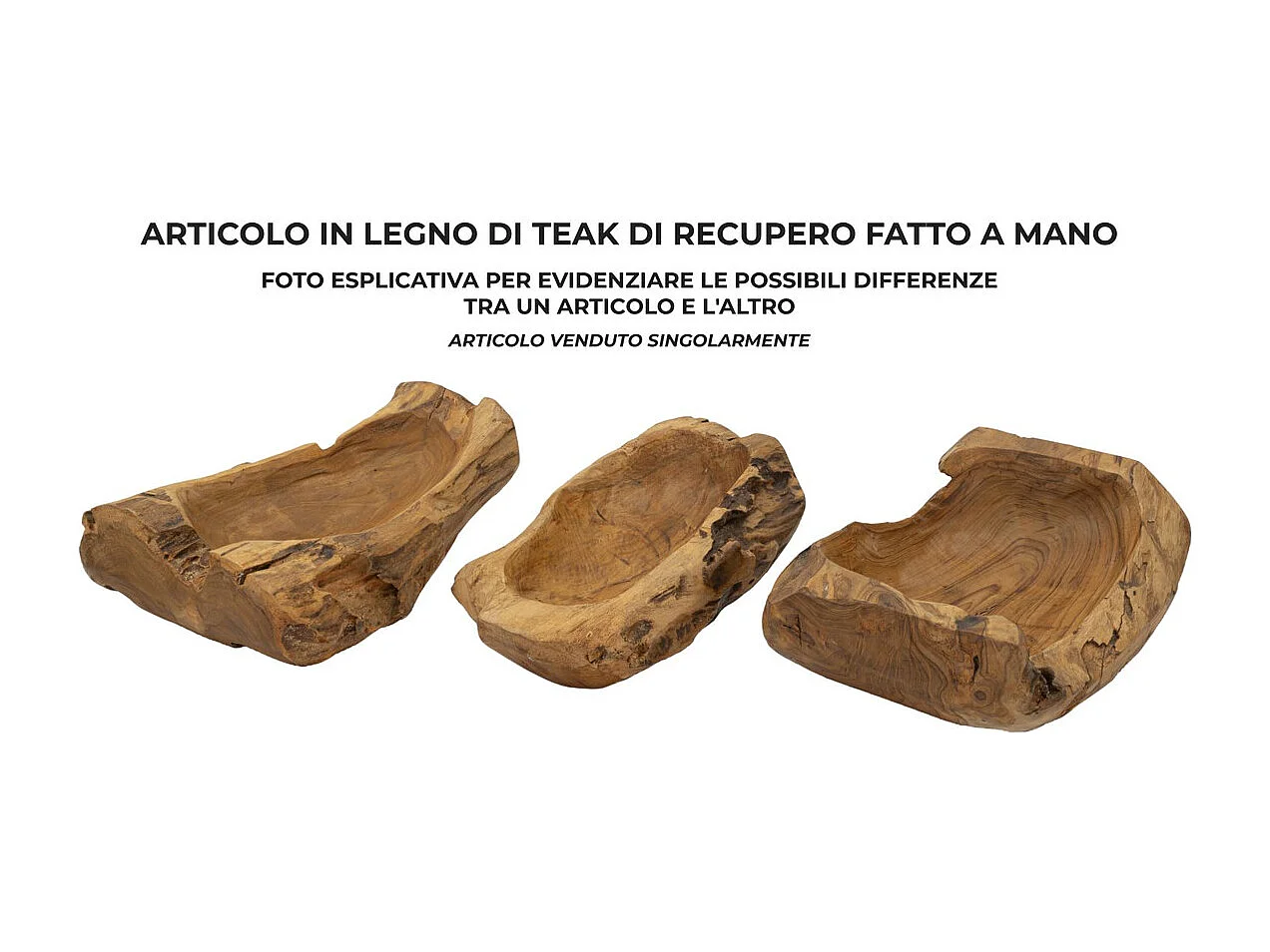 Plateau Natura 27, Marron, 31x21x8 cm, Seven Design