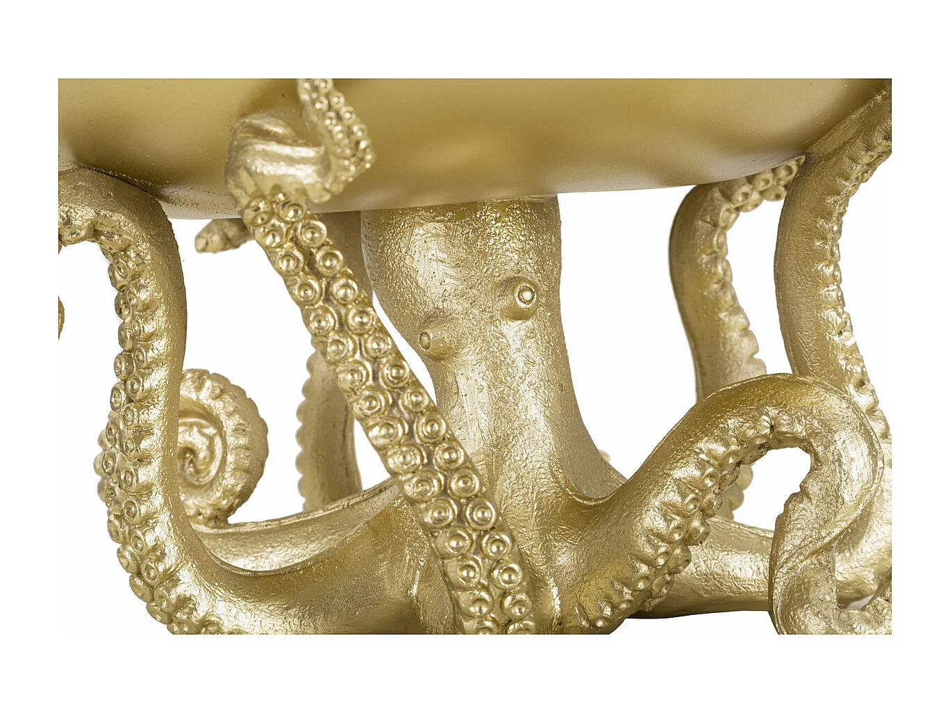 Taca Ośmiornica 2, Złoto, 30x30x18 cm, Seven Design