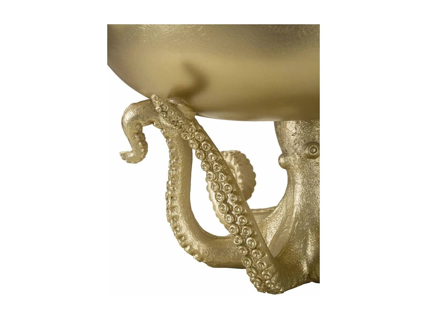 Taca Ośmiornica 2, Złoto, 30x30x18 cm, Seven Design