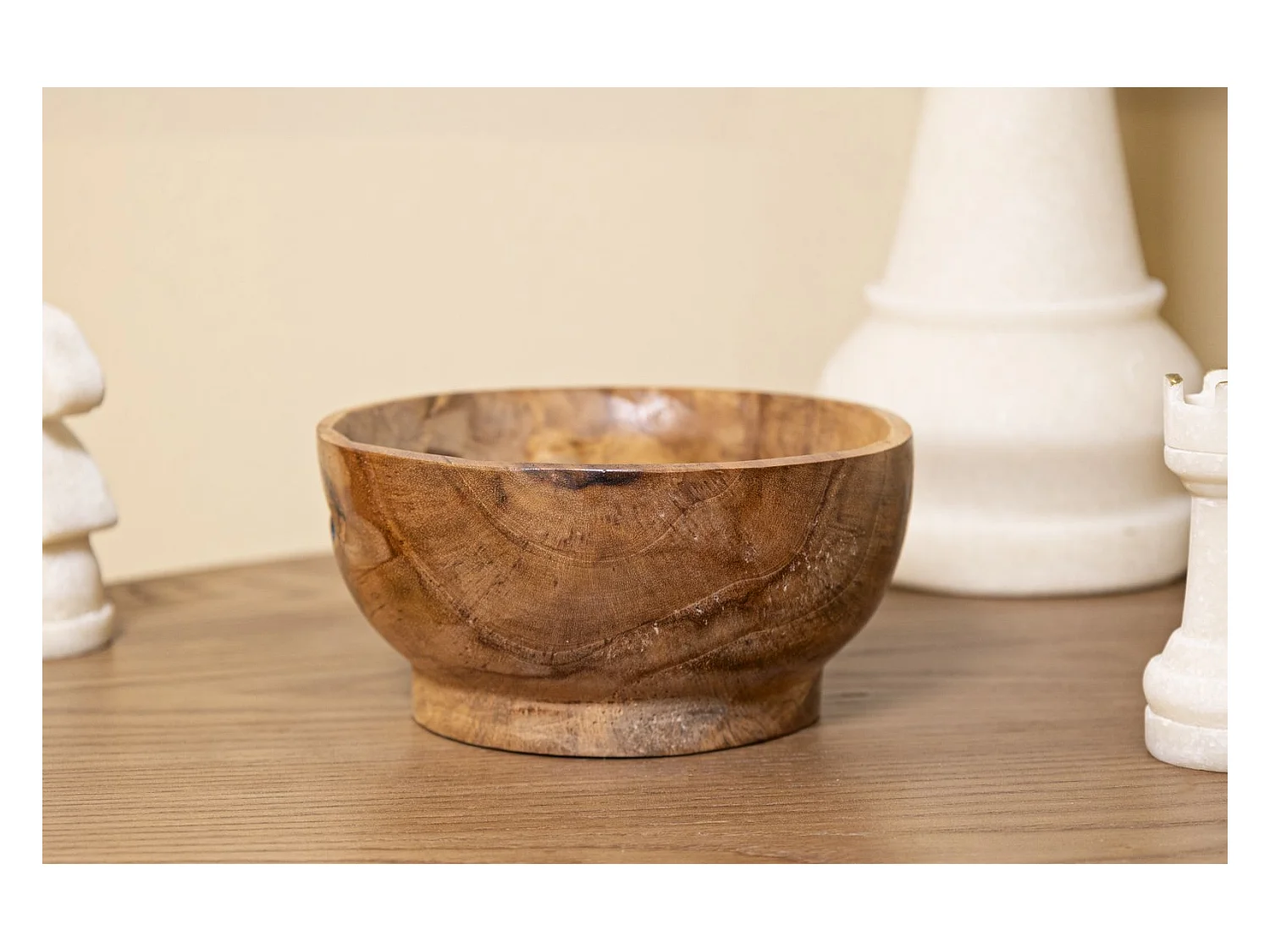 Dienblad Natura 36, Bruin, 15x15x8 cm, Epikasa