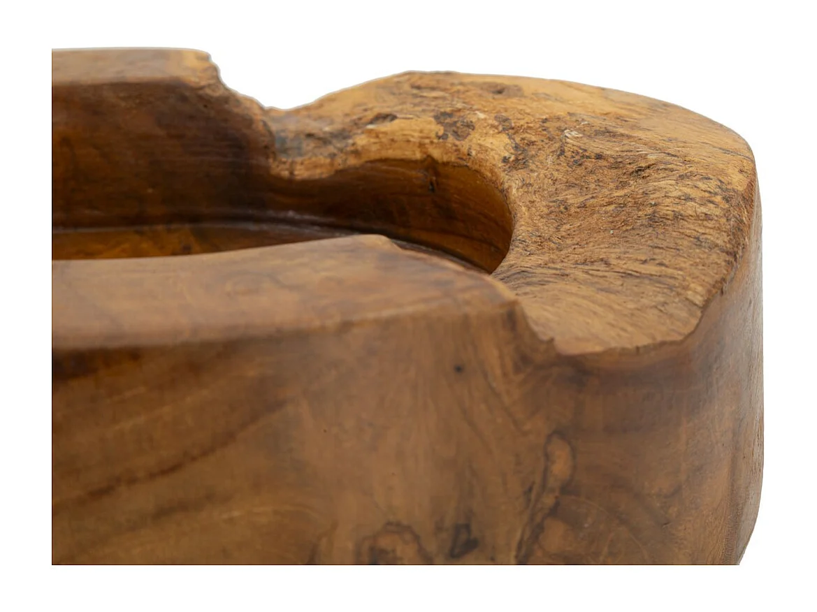 Dienblad Natura 26, Bruin, 21x21x6 cm, Epikasa