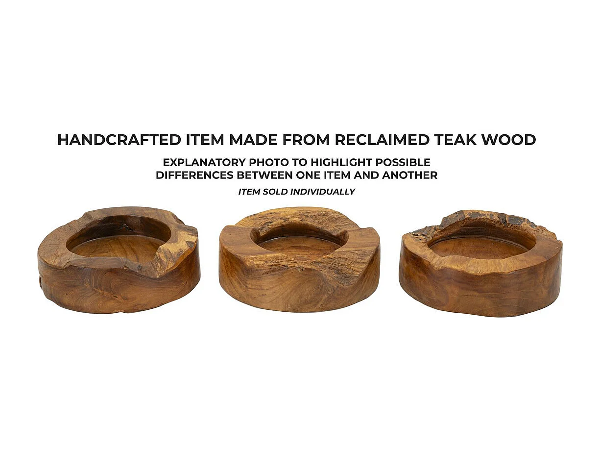 Dienblad Natura 26, Bruin, 21x21x6 cm, Epikasa