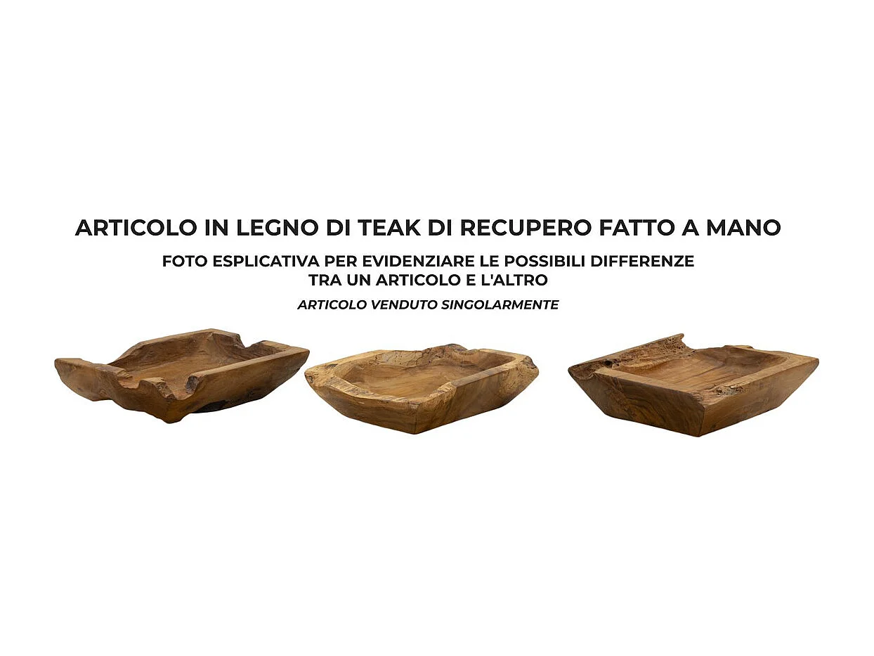 Taca Natura 24, Brązowy, 25x19x7 cm, Seven Design