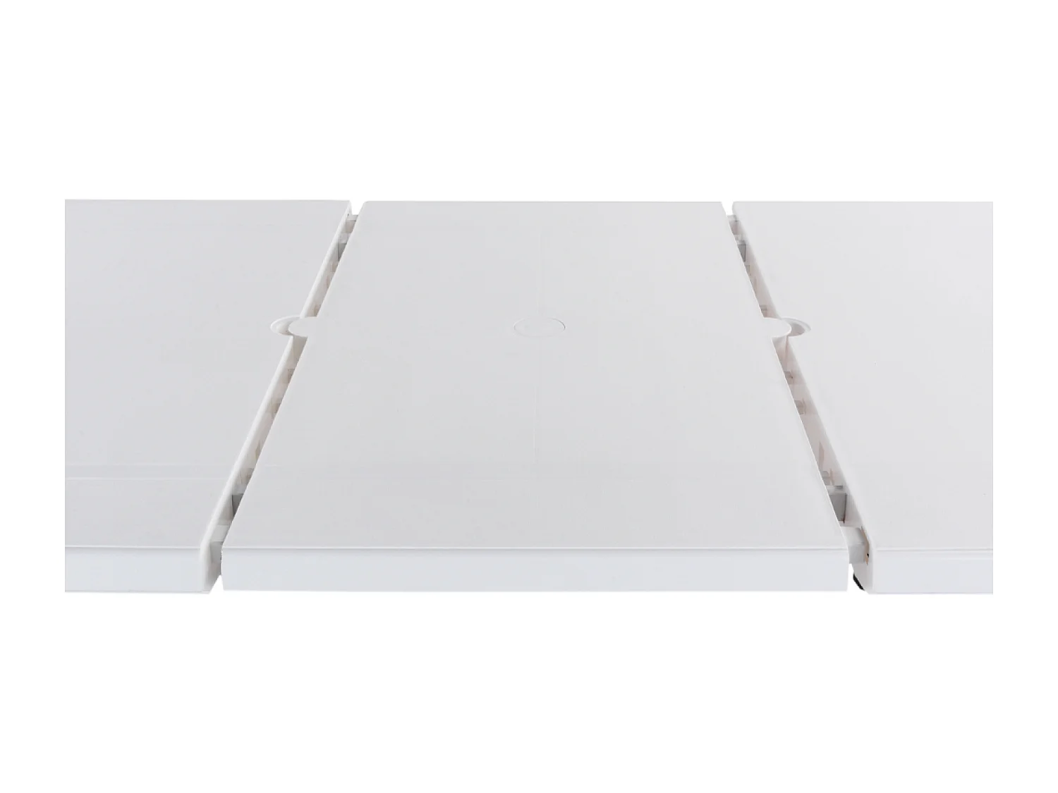 Table extensible 4 à 8 places blanche 170x90x73 ATLANTICA