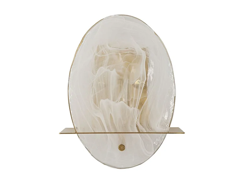 Lampada a Parete MF63, Oro, 20x11x25 cm, Seven Design