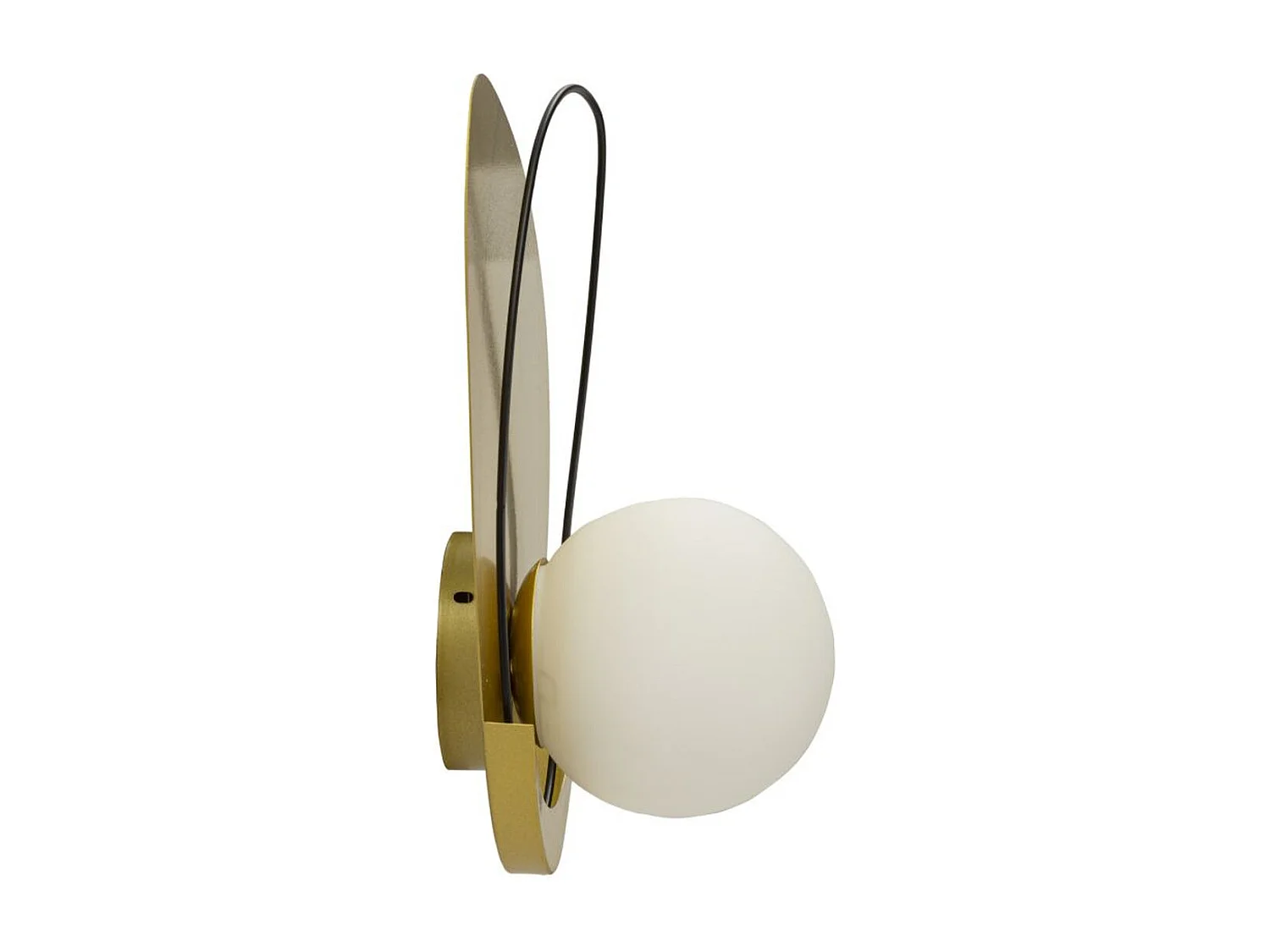 Lampa ścienna MF72, Złoto, 28x17x32 cm, Seven Design