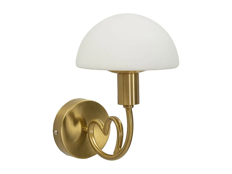 Lampada a Parete MF69, Oro, 23x15x22 cm, Seven Design