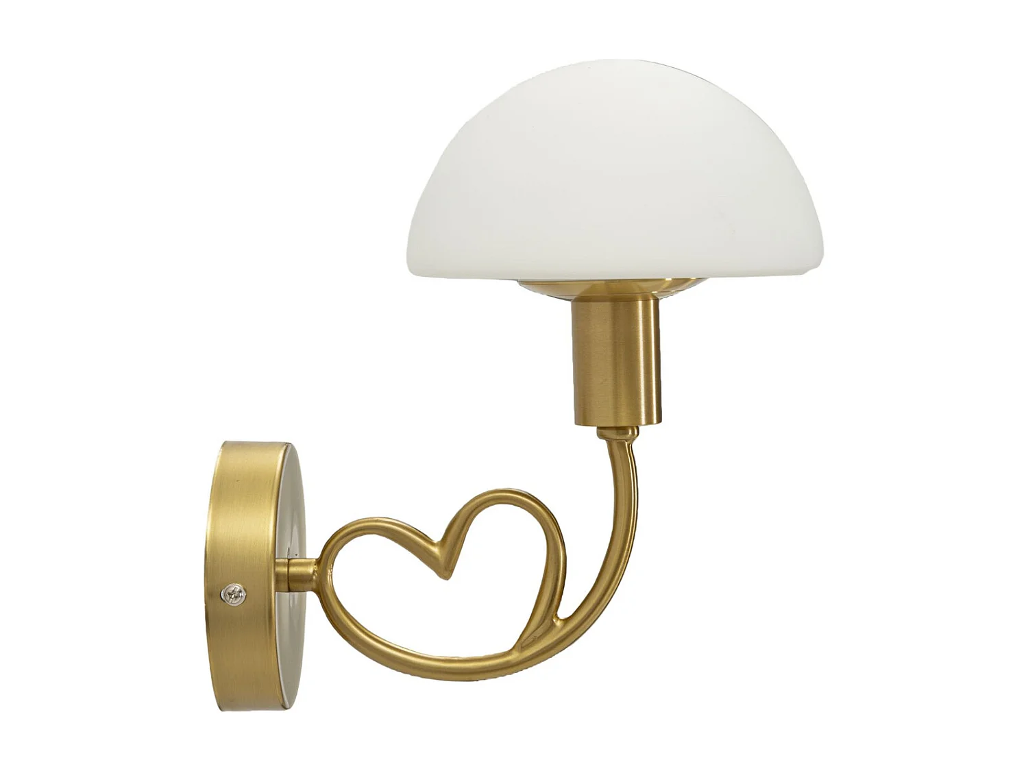 Lampa ścienna MF69, Złoto, 23x15x22 cm, Seven Design