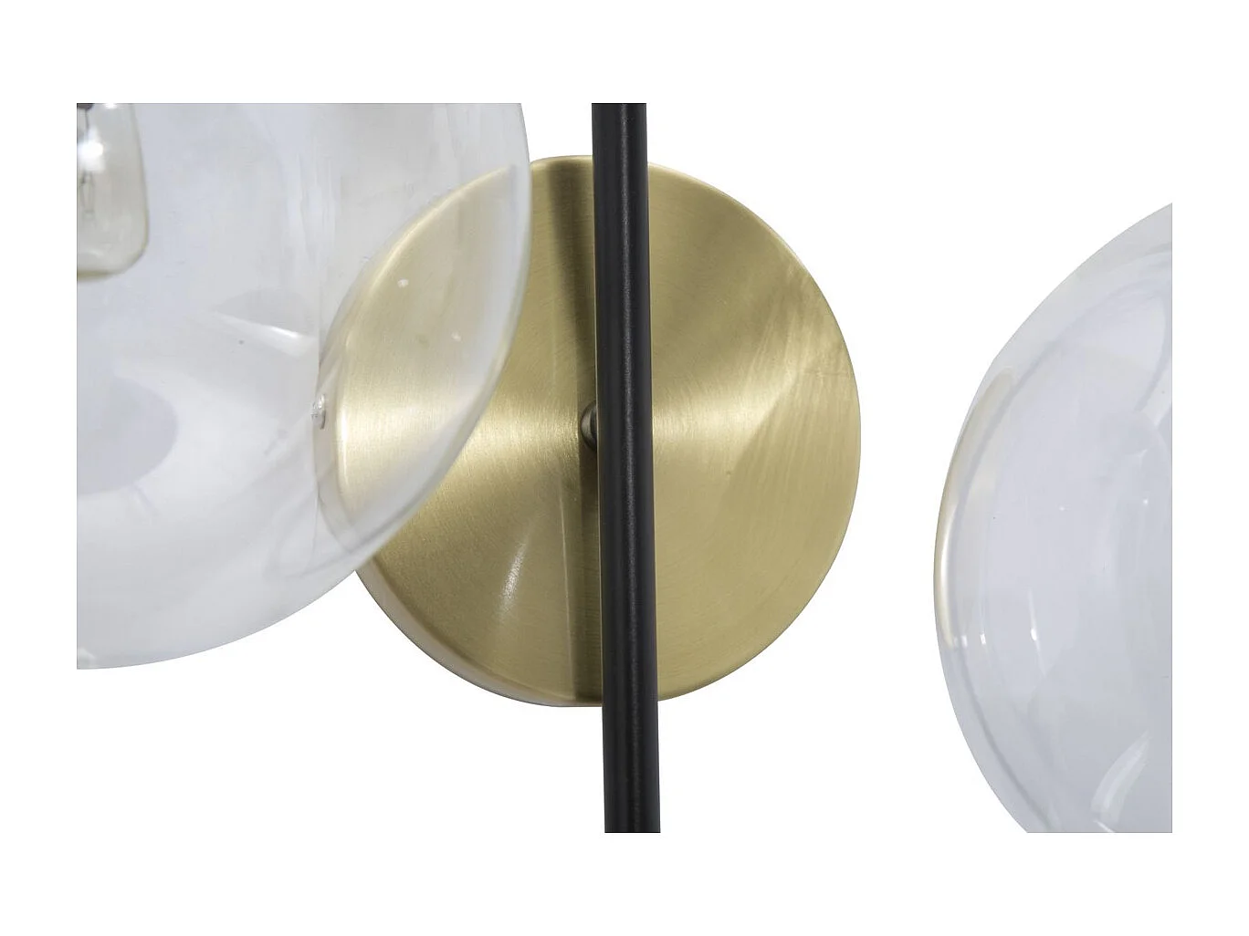 Lampa ścienna MF55, Czarny, 36x24x45 cm, Seven Design