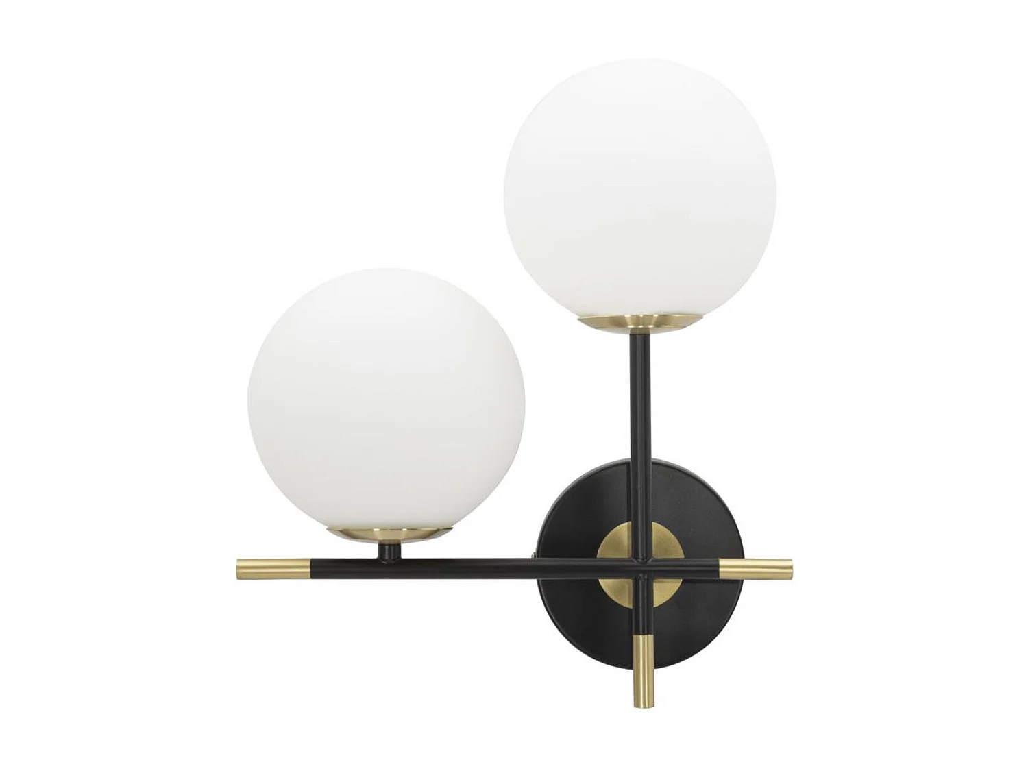 Lampa ścienna MF56, Czarny, 30x17x35 cm, Seven Design