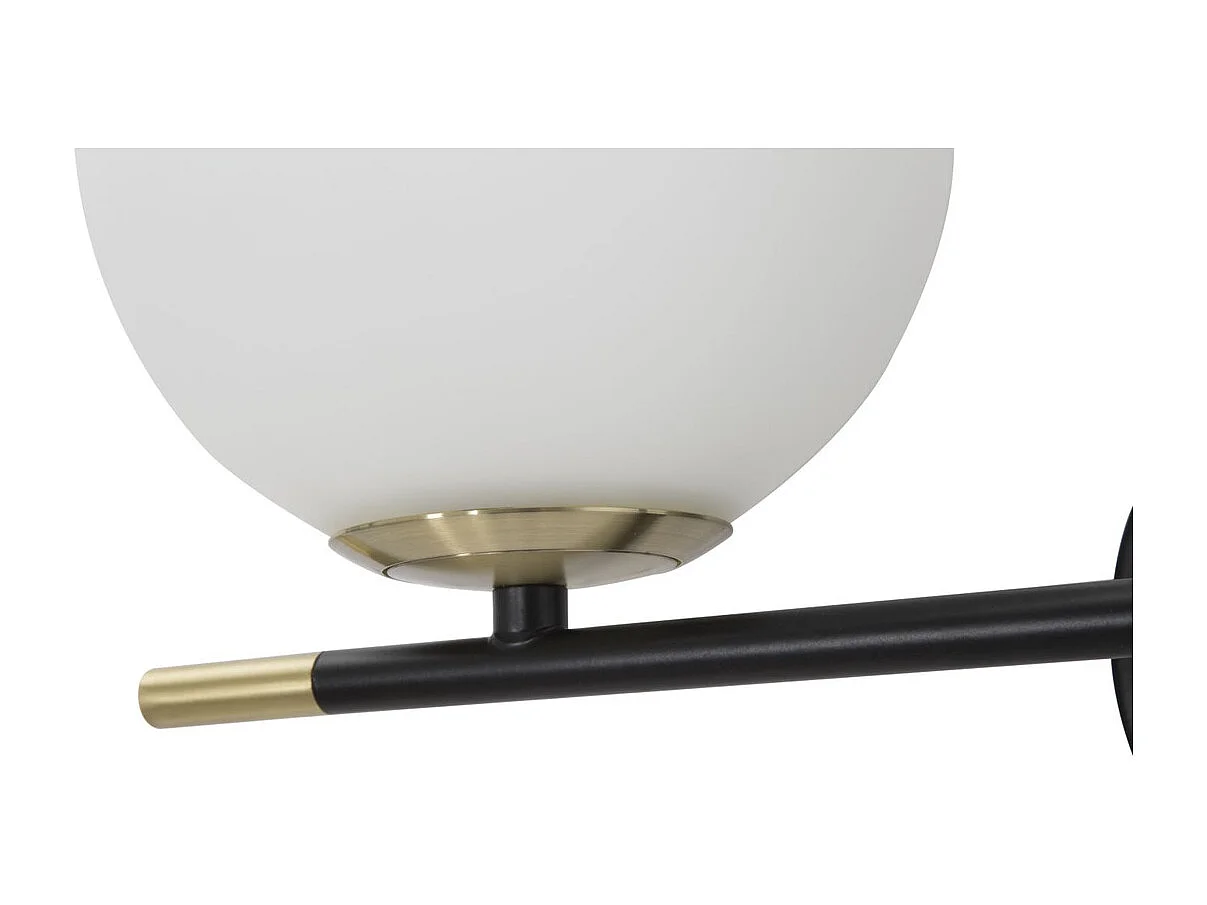 Lampa ścienna MF56, Czarny, 30x17x35 cm, Seven Design