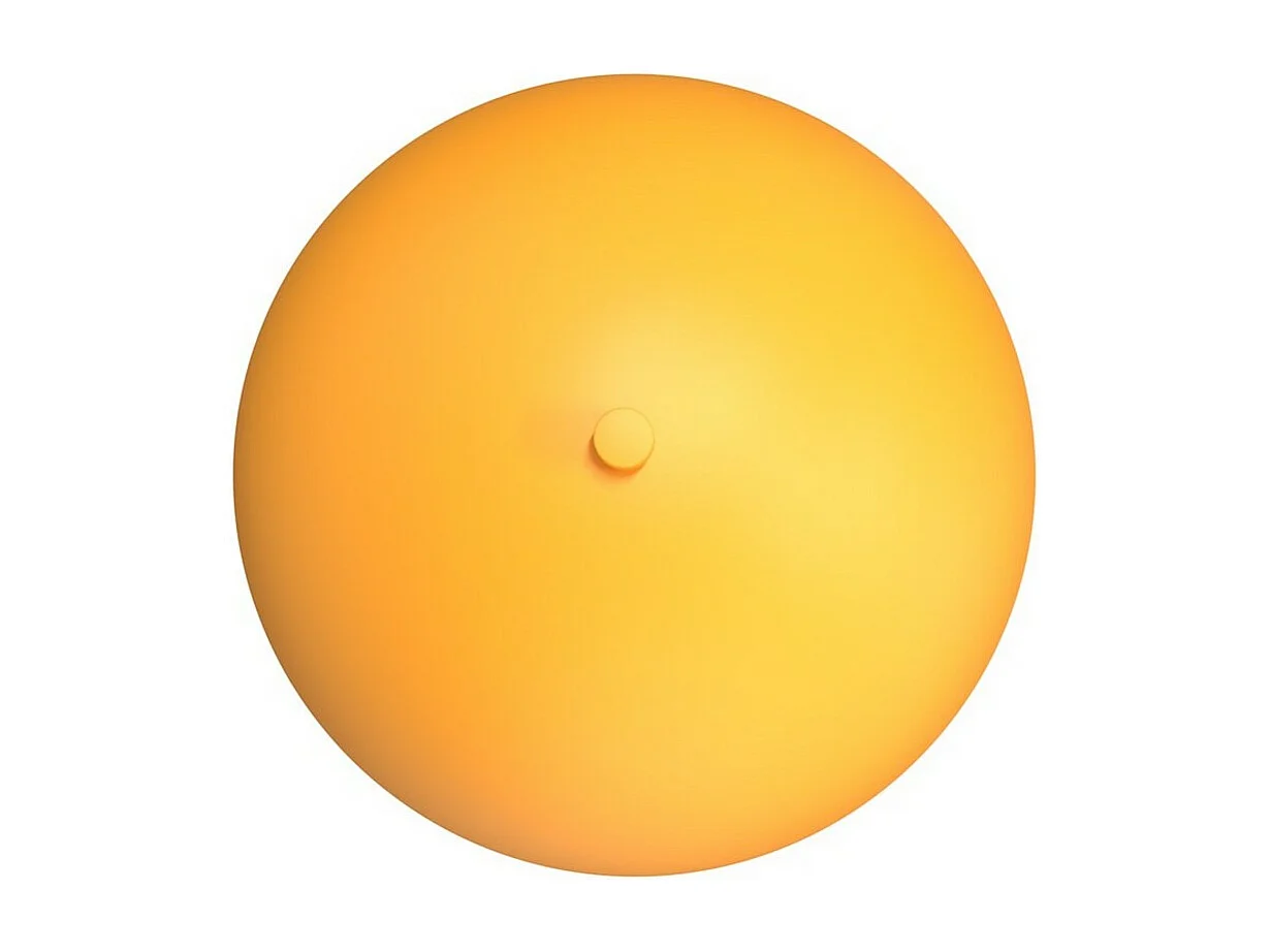 Applique Mush, Orange, 18x15x15 cm, Seven Design