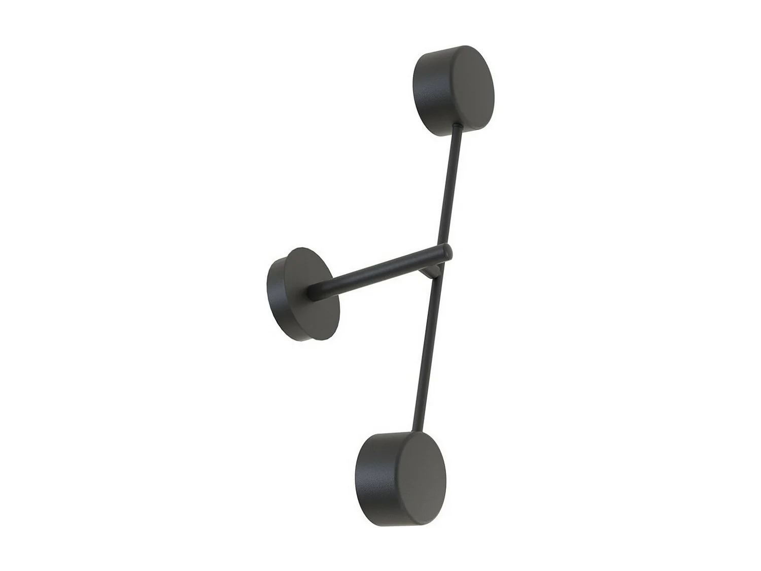 Applique Natsu, Noir, 46x46x17 cm, Seven Design