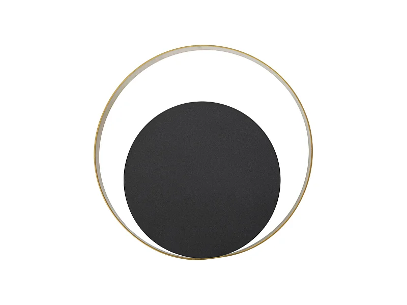 Applique MF46, Noir, 25x8x25 cm, Seven Design