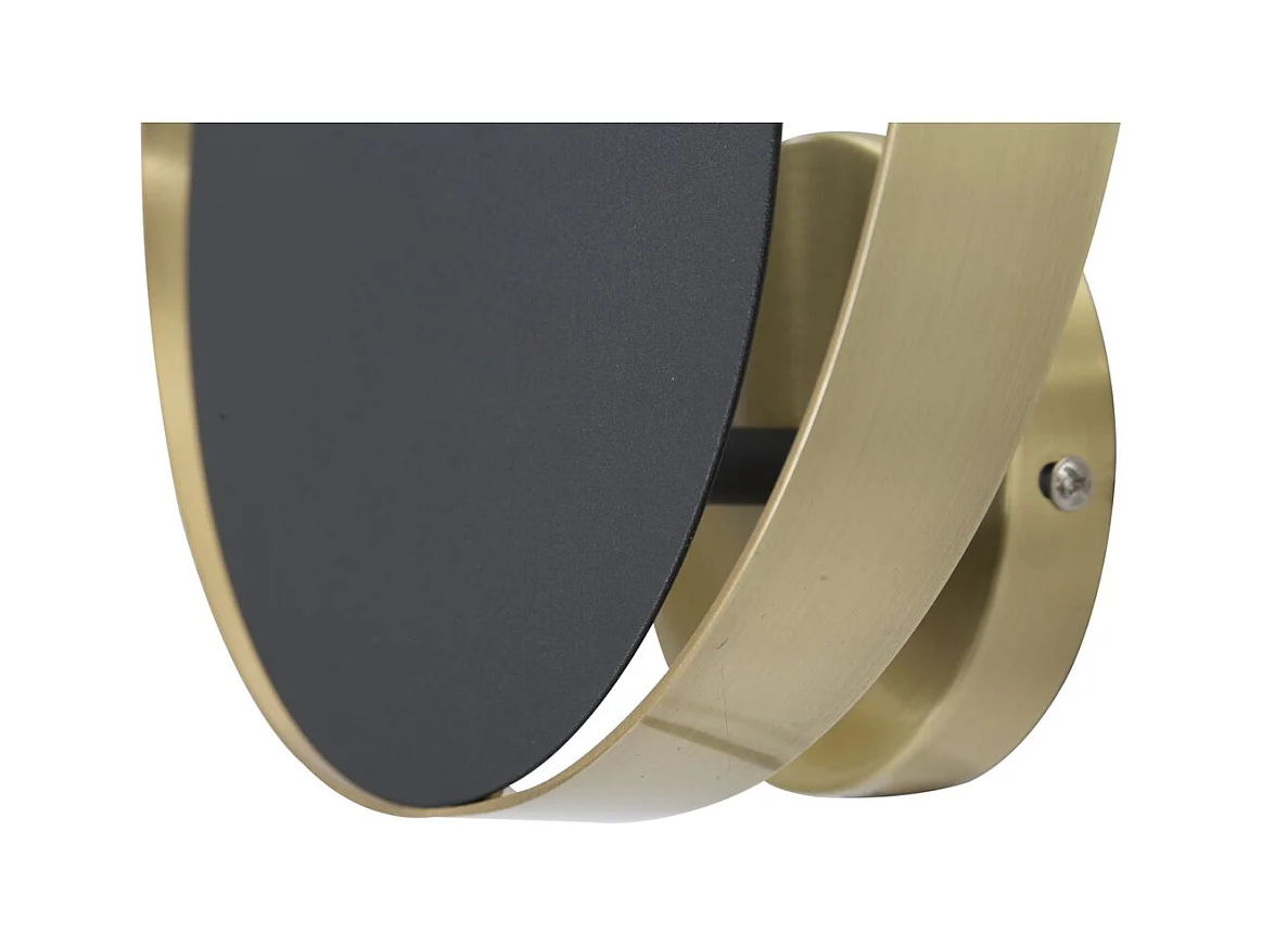 Applique MF46, Noir, 25x8x25 cm, Seven Design