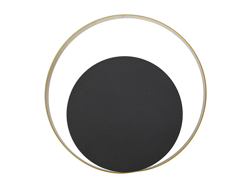 Lampa ścienna MF46, Czarny, 25x8x25 cm, Seven Design