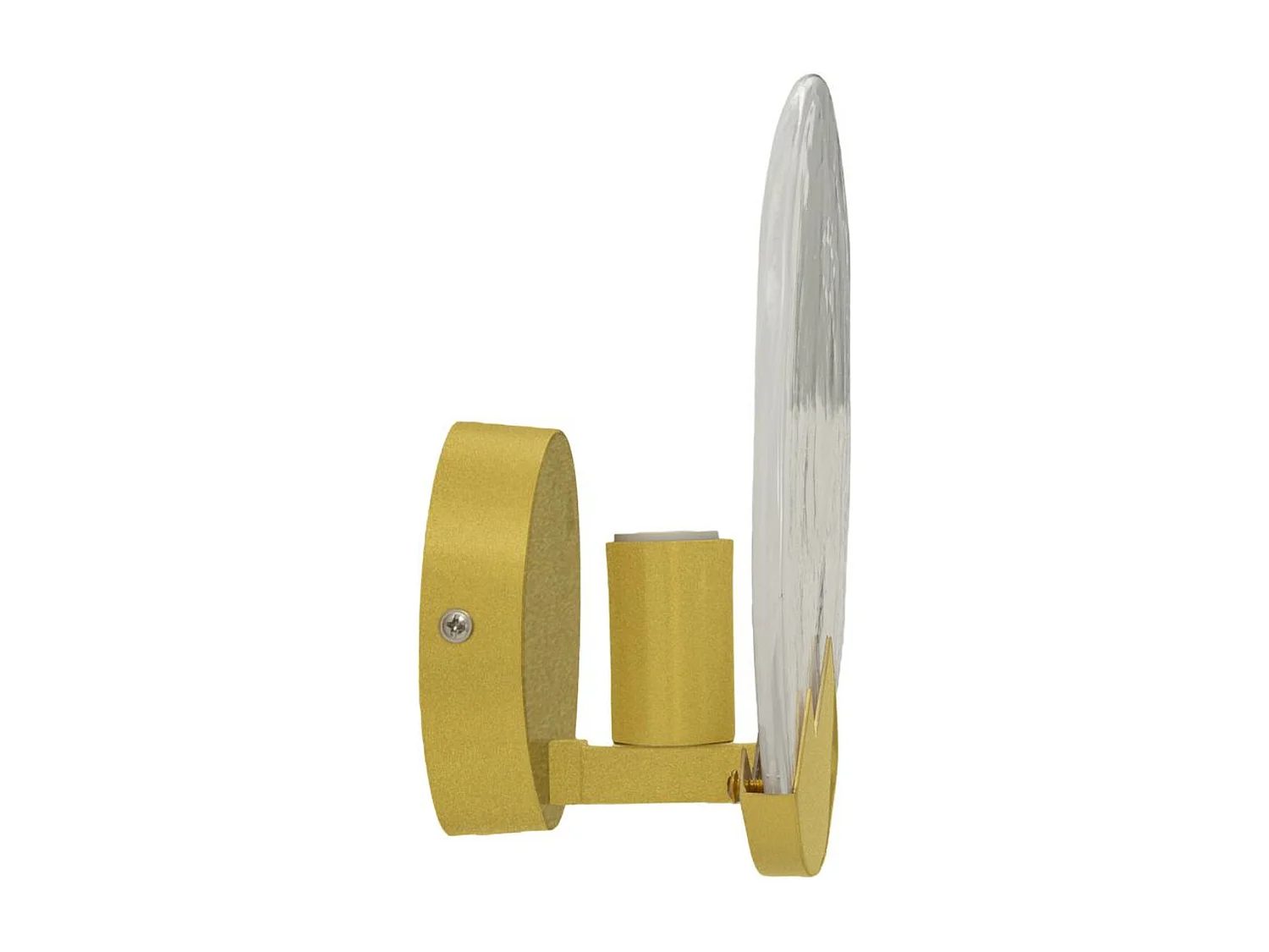 Lampa ścienna MF71, Złoto, 20x20x10 cm, Seven Design