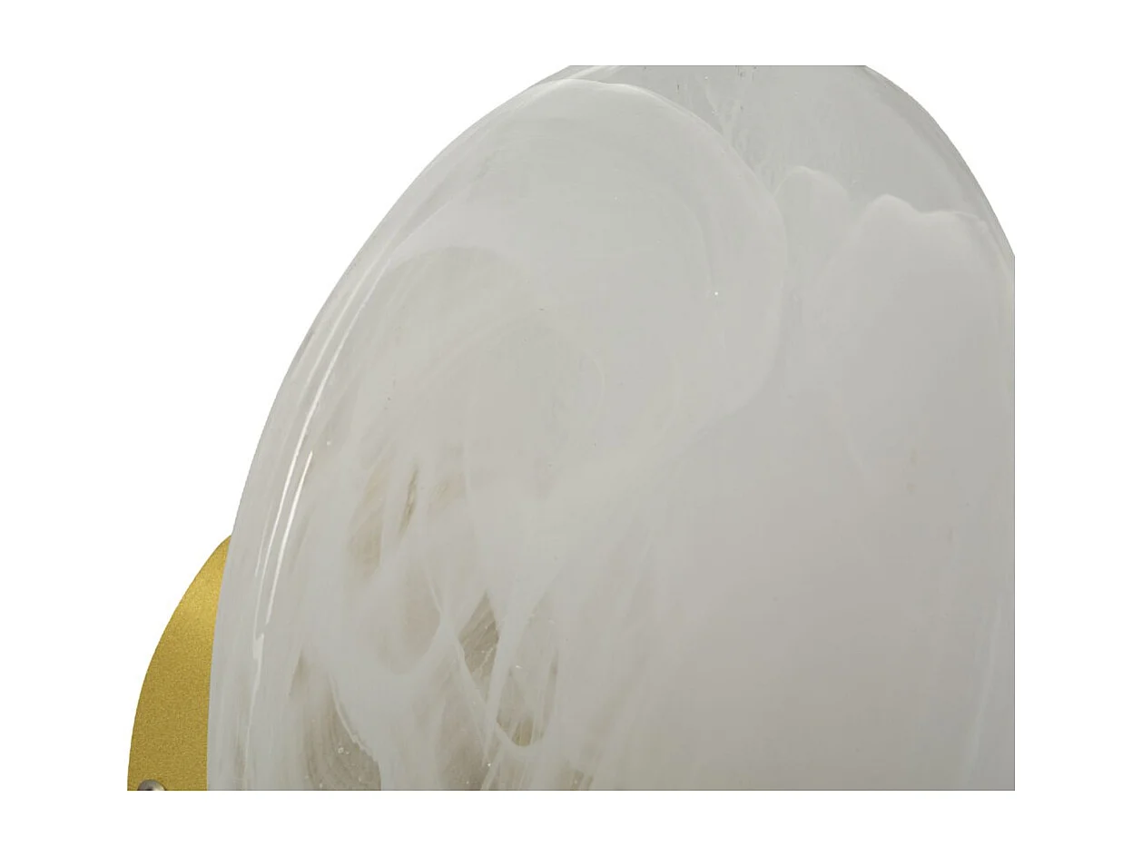 Lampa ścienna MF71, Złoto, 20x20x10 cm, Seven Design