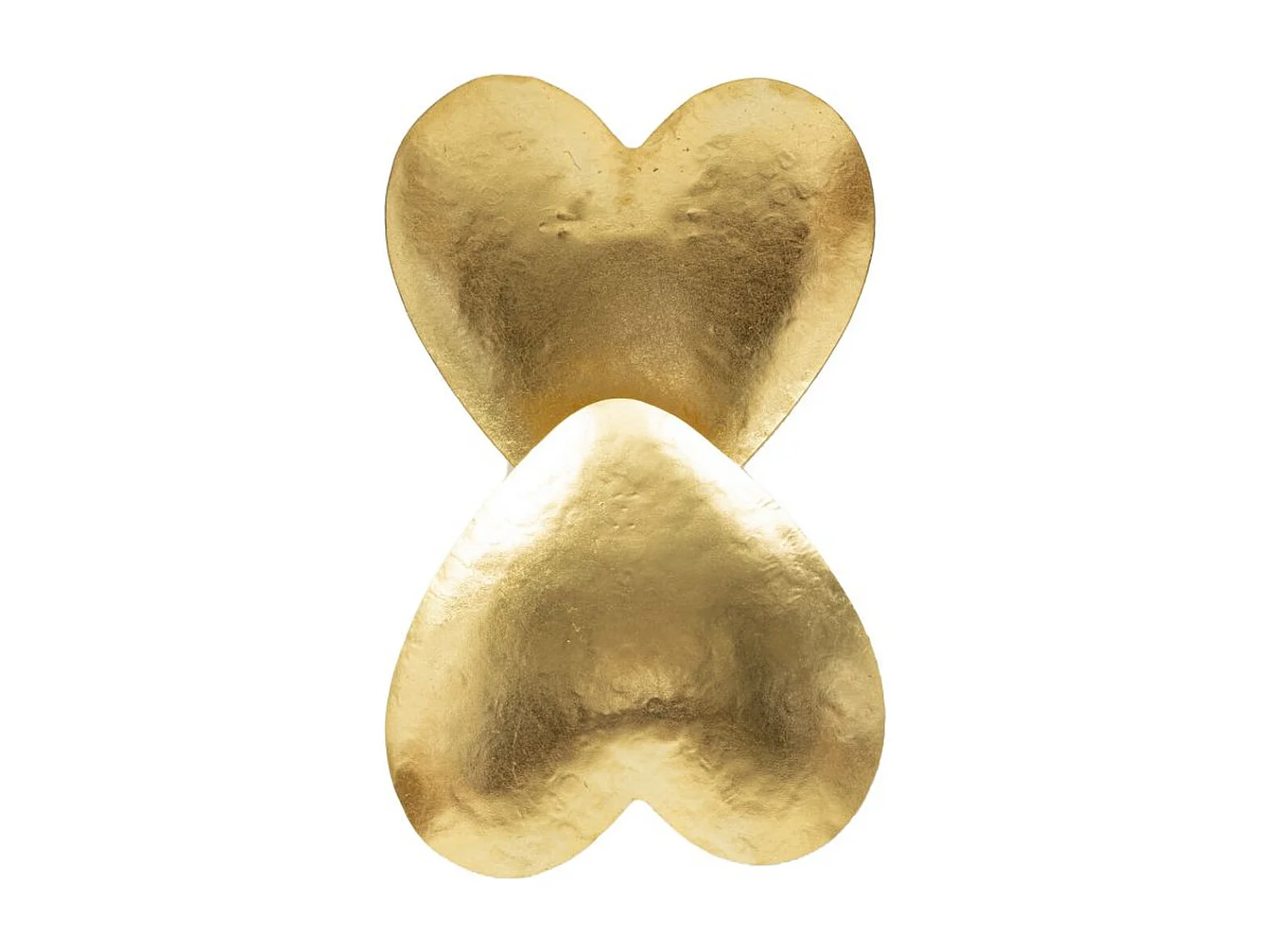 Applique Cœur 2, Or, 25,5x15x24 cm, Seven Design