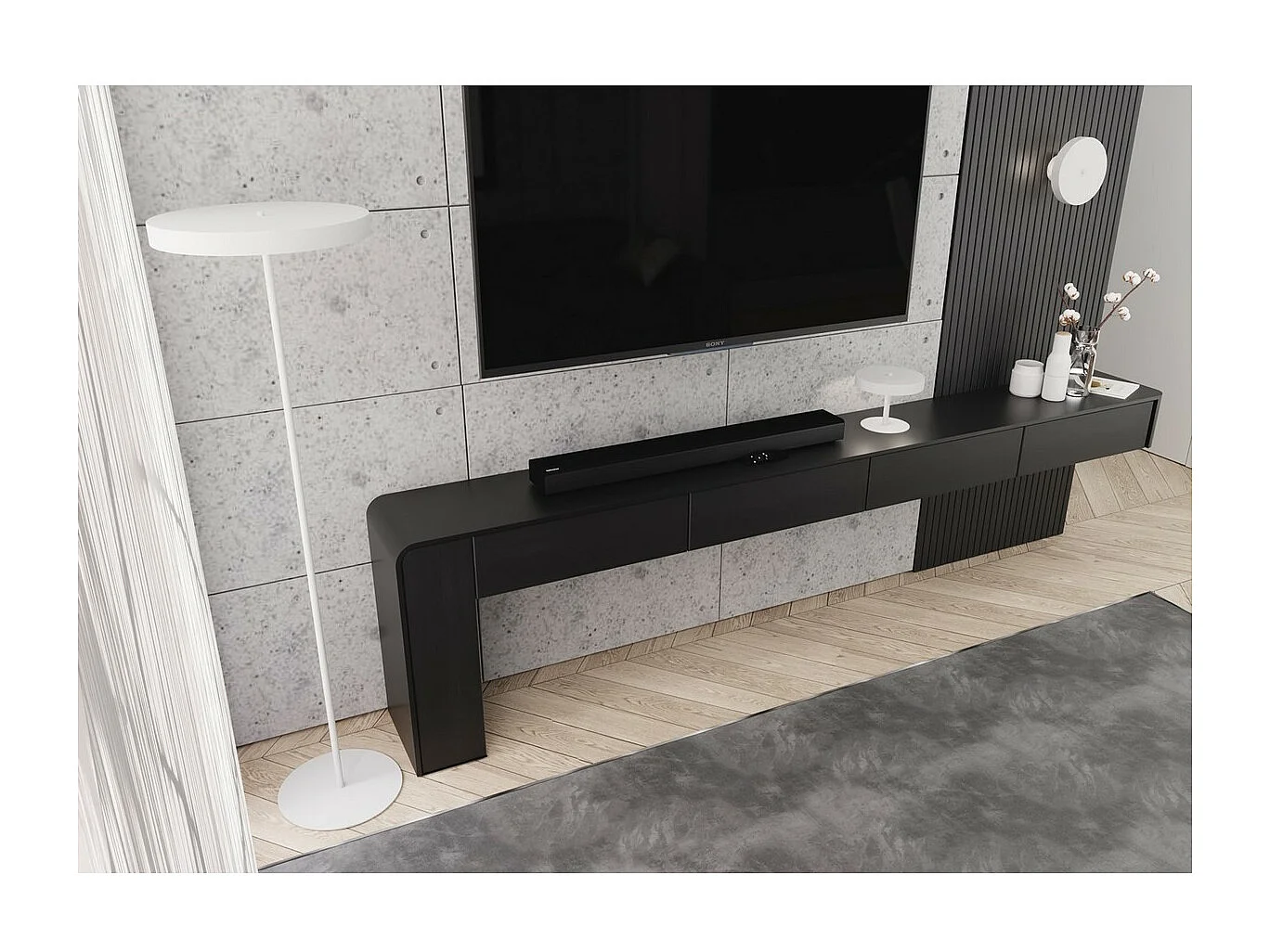 Wandlamp Nemos, Wit, 20x20x11 cm, Seven Design