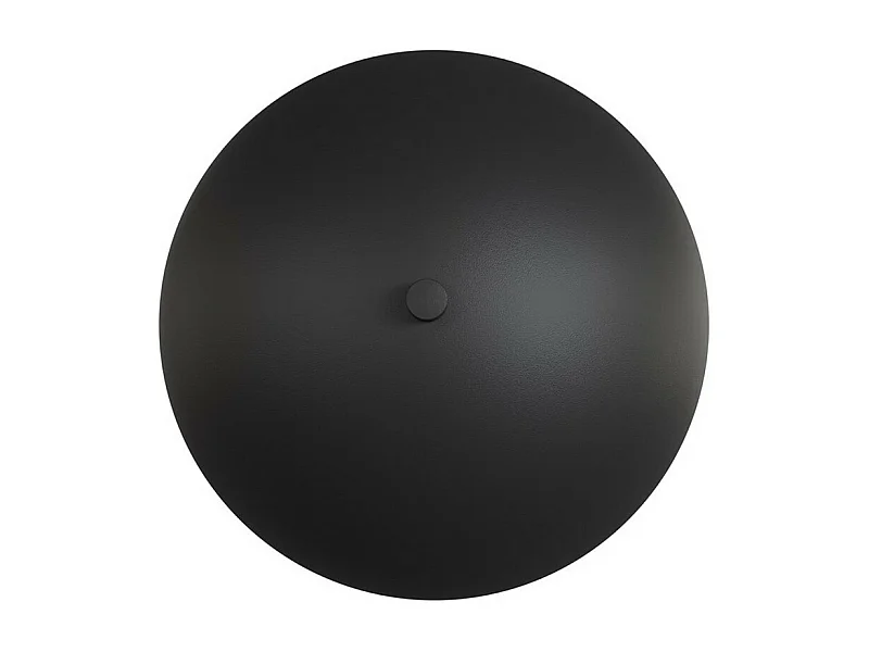 Lampa ścienna Mush, Czarny, 18x15x15 cm, Epikasa