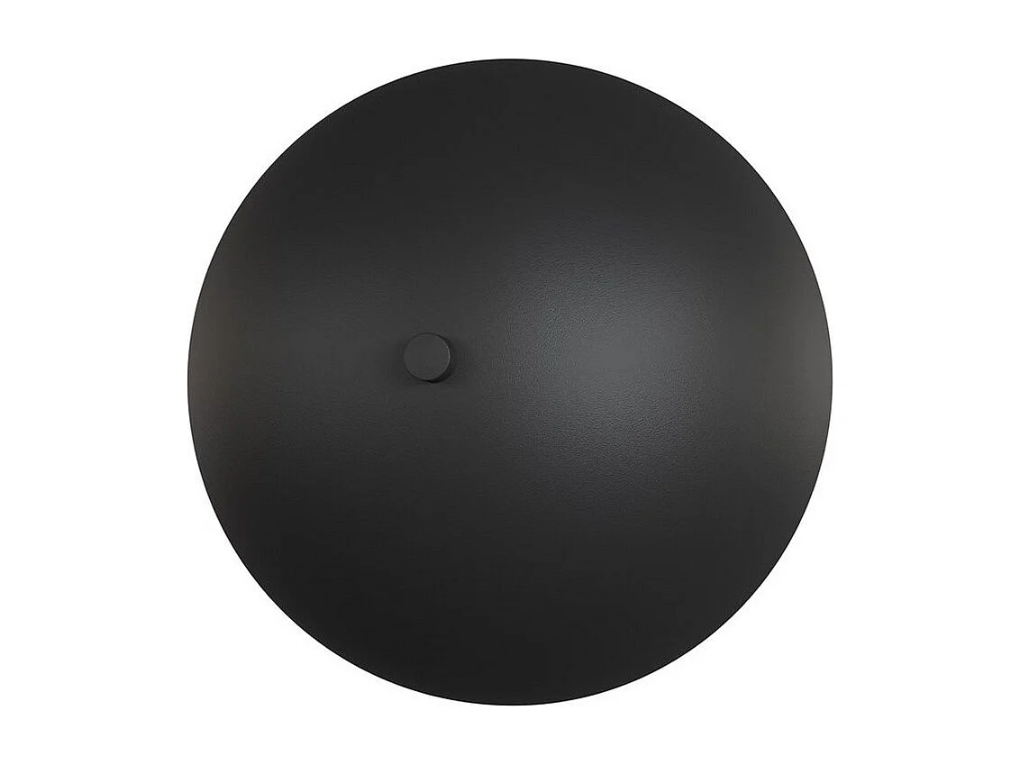 Candeeiro de Parede Mush, Preto, 18x15x15 cm, Seven Design