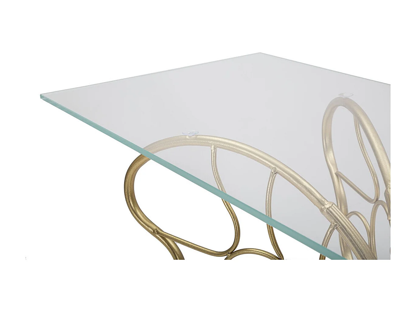 Table Console Papillon 2, Or, 110x40x76 cm, Seven Design