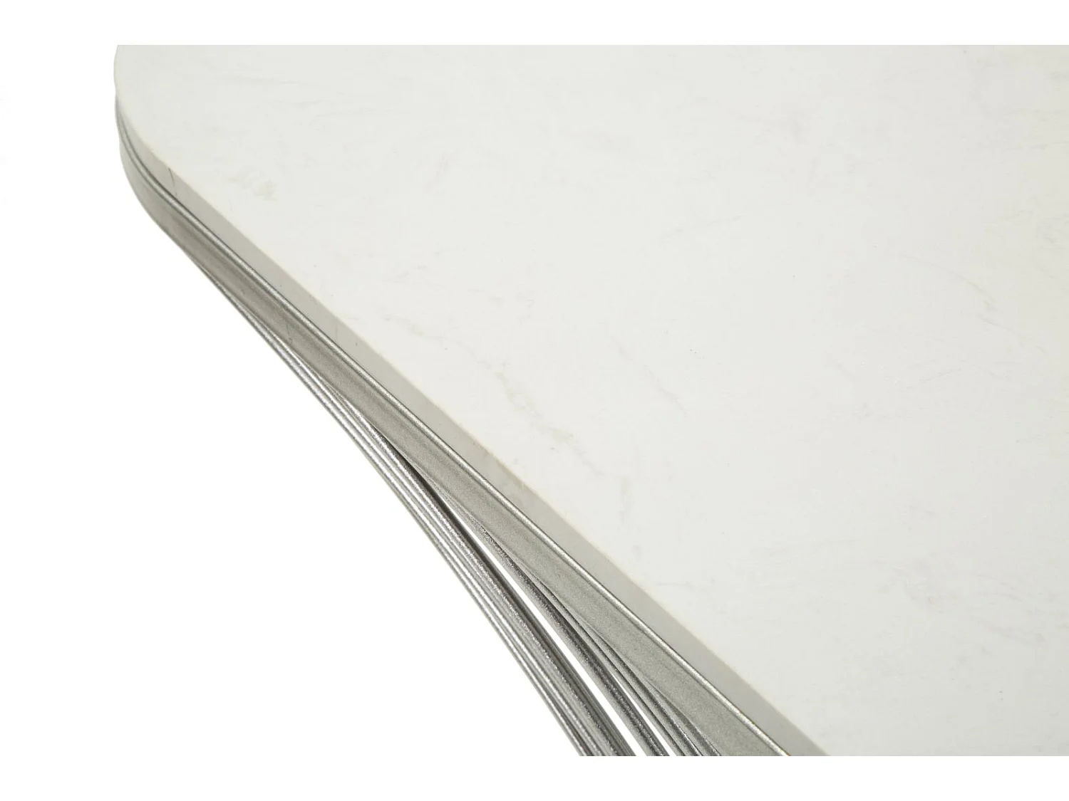 Tavolo Consolle MF618, Argento, 120x35x79 cm, Epikasa