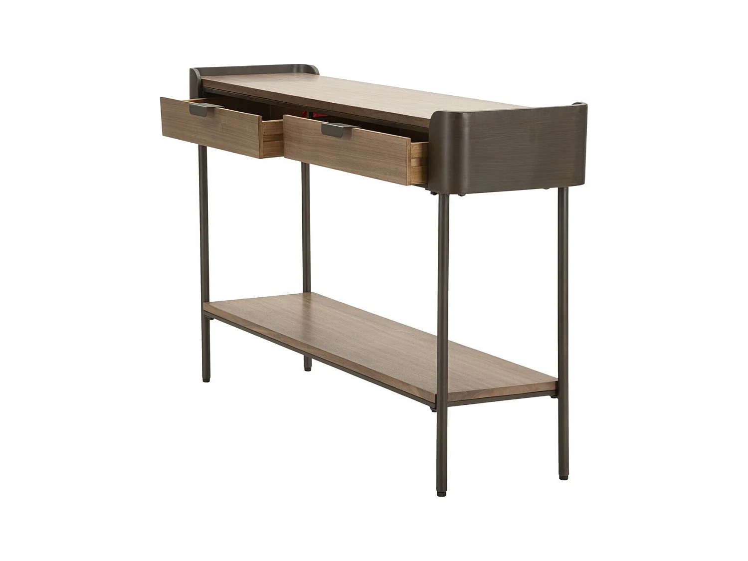 Table Console MF609, Marron, 120x31x72 cm, Seven Design