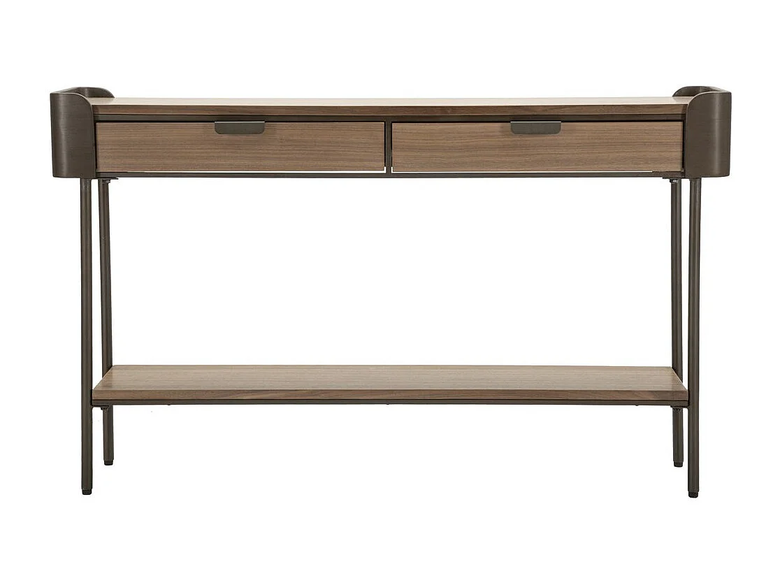 Table Console MF609, Marron, 120x31x72 cm, Seven Design