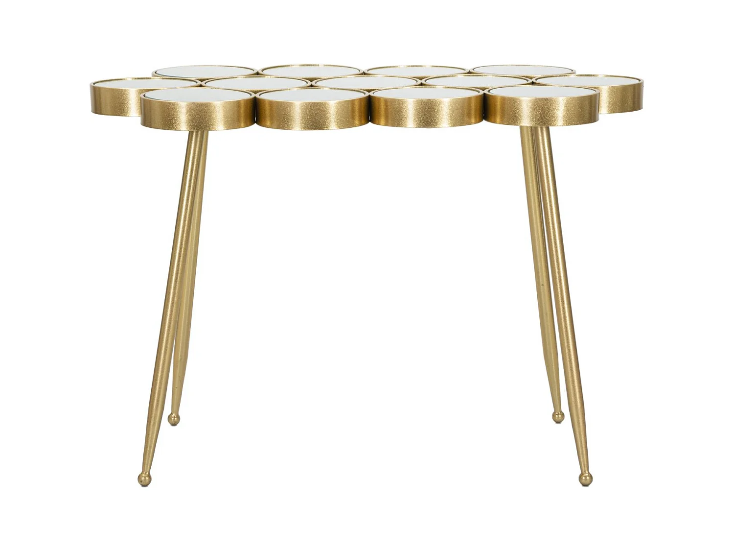 Table Console MF623, Or, 100x55x70 cm, Epikasa