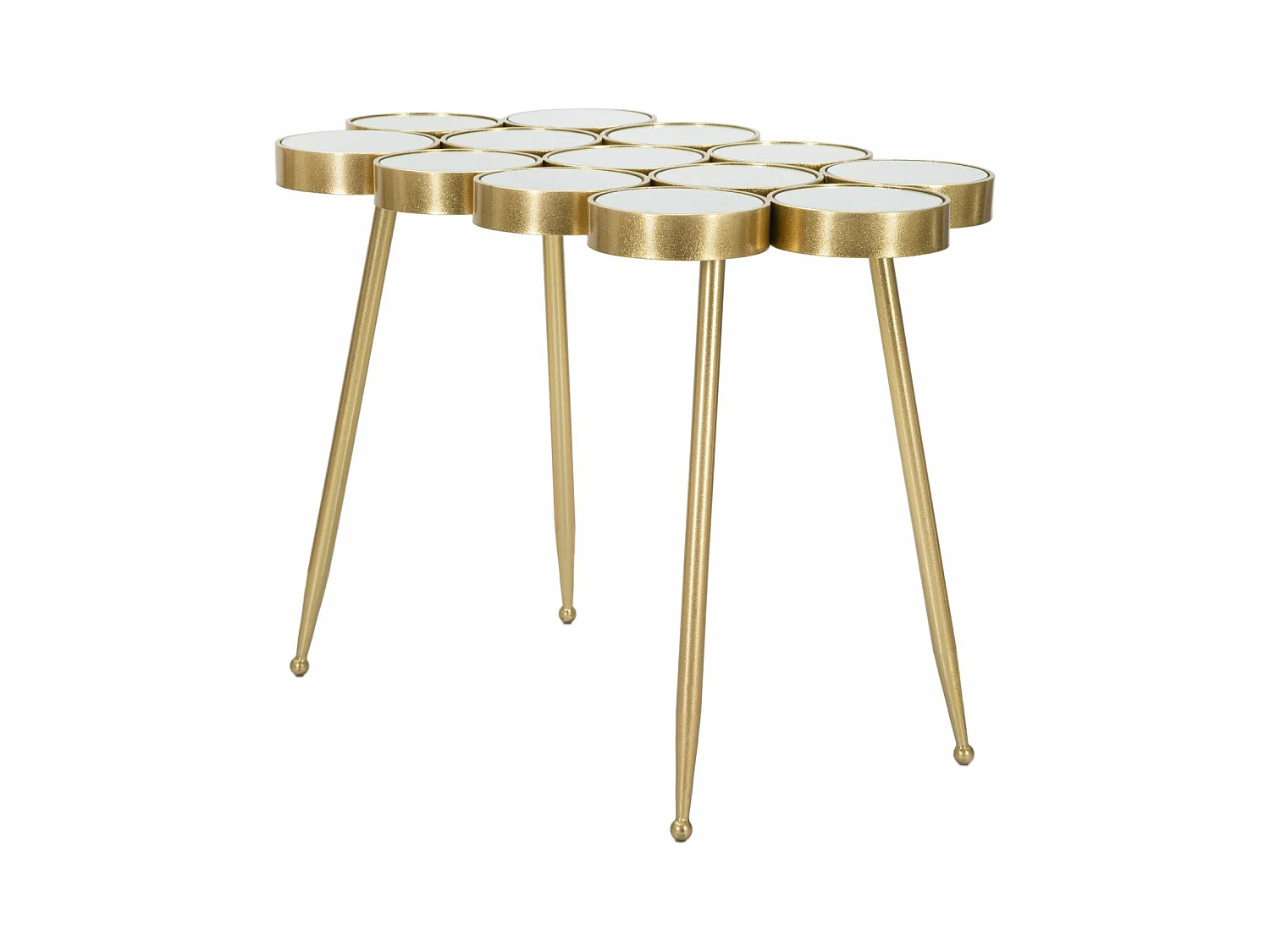 Table Console MF623, Or, 100x55x70 cm, Epikasa