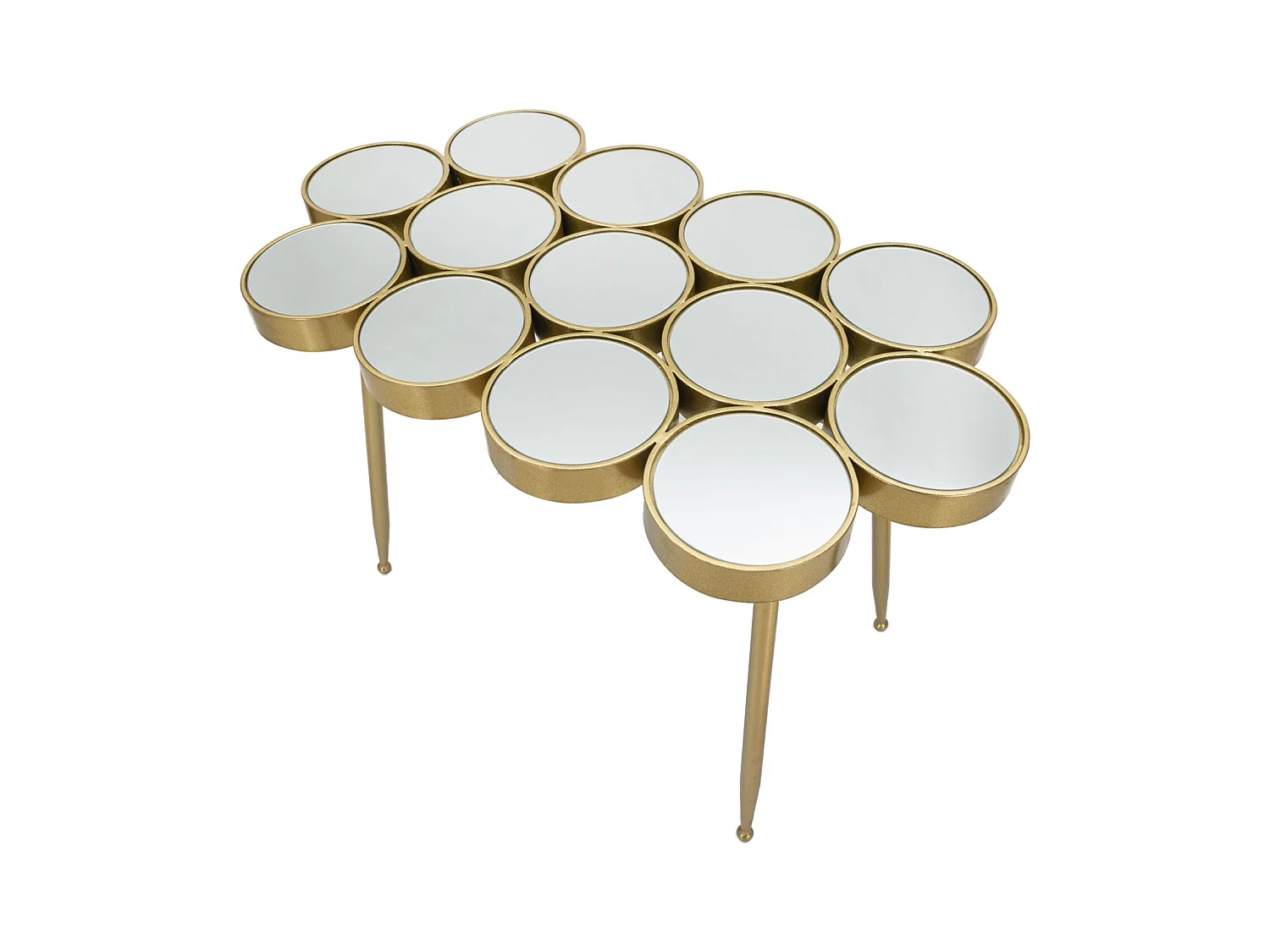 Table Console MF623, Or, 100x55x70 cm, Epikasa