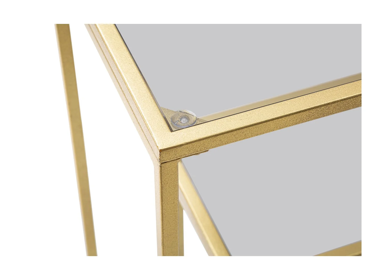 Table Console MF628, Or, 100x35x80 cm, Epikasa