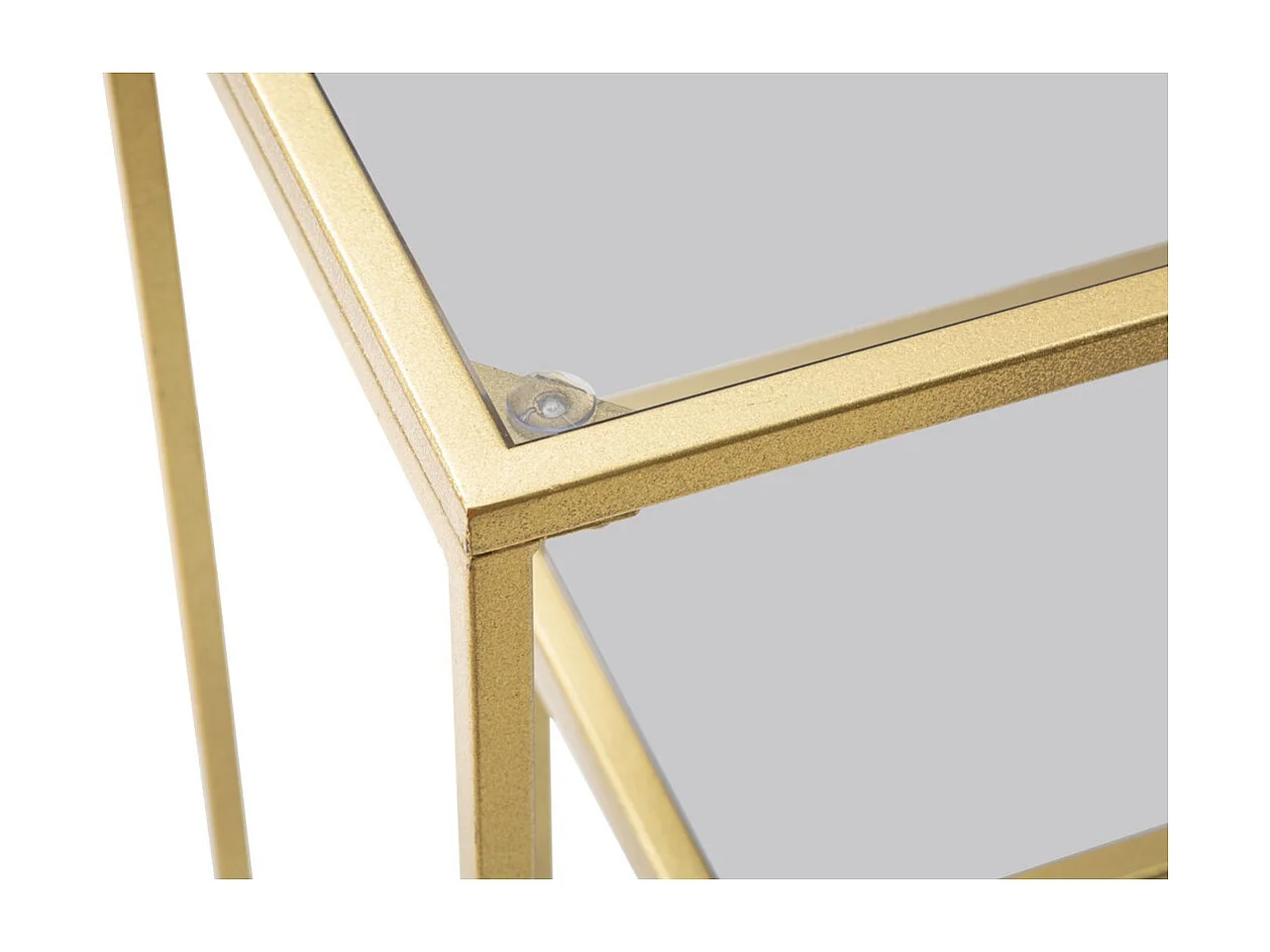 Consola MF628, Ouro, 100x35x80 cm, Seven Design