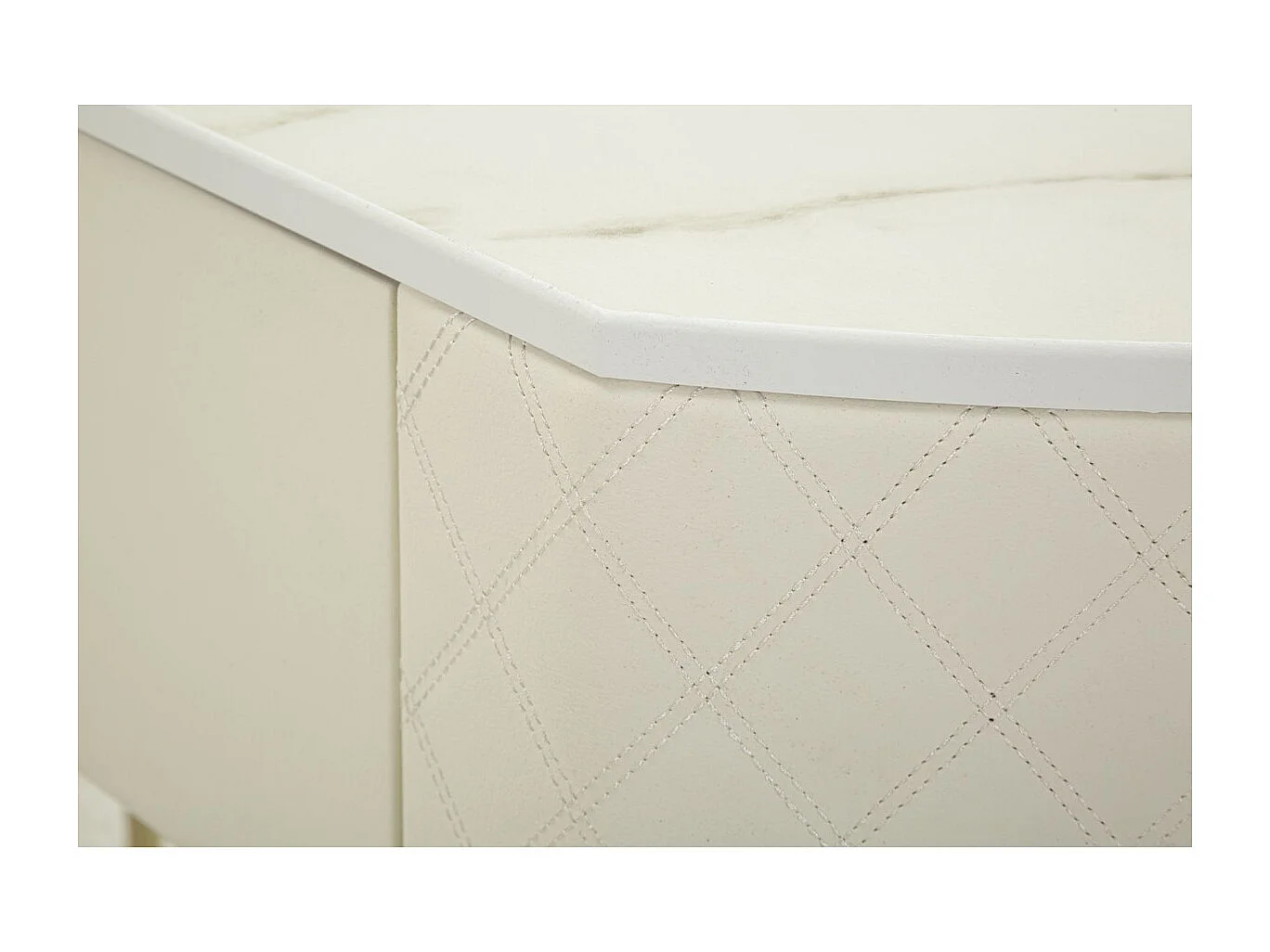 Stolik Konsolowy MF607, Biały, 100x40x75 cm, Seven Design