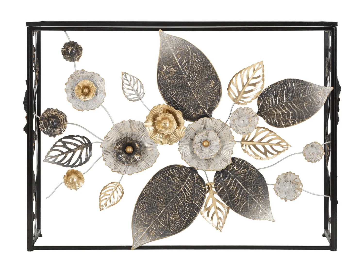 Table Console Feuille 70, Multicouleur, 111,8x41,9x80 cm, Epikasa