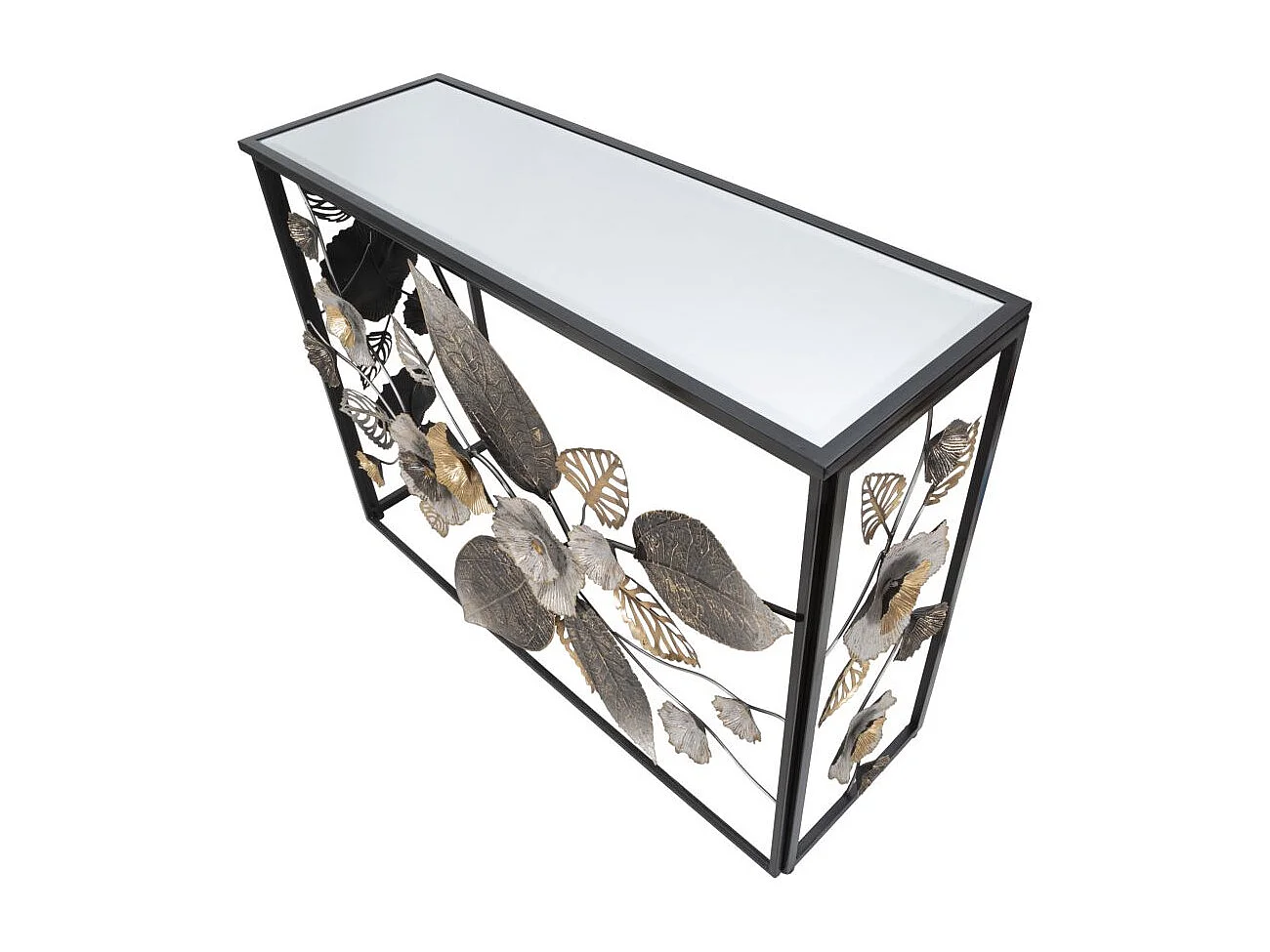 Table Console Feuille 70, Multicouleur, 111,8x41,9x80 cm, Epikasa
