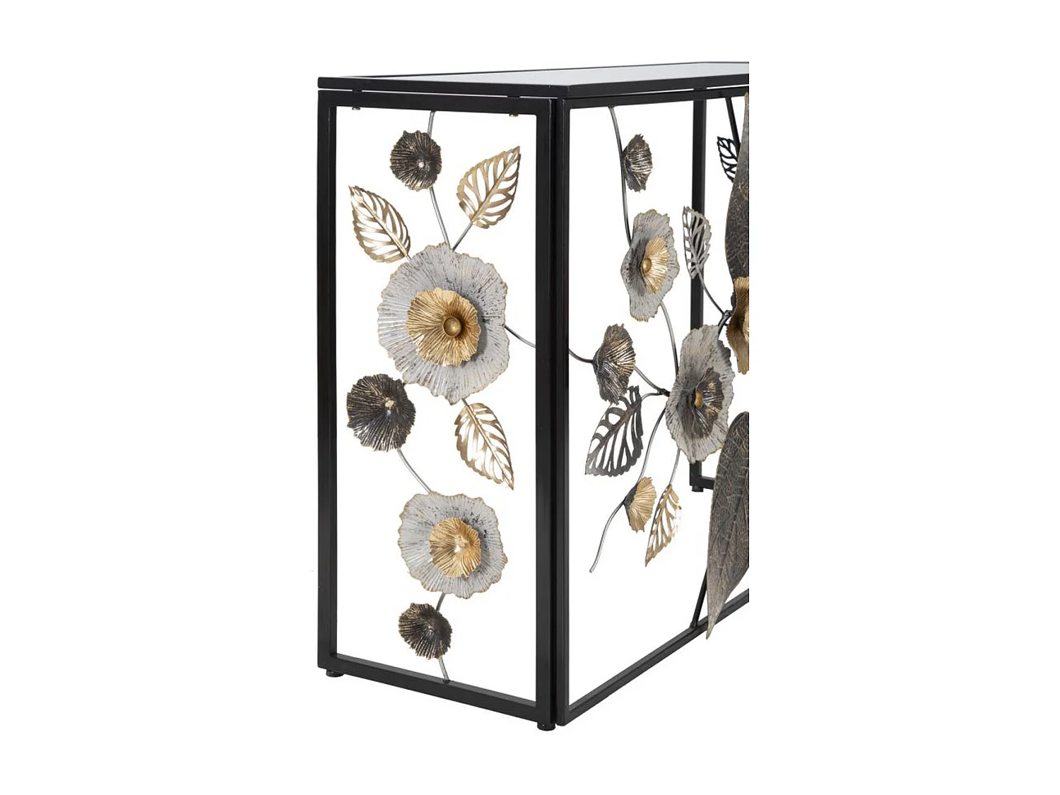 Table Console Feuille 70, Multicouleur, 111,8x41,9x80 cm, Epikasa