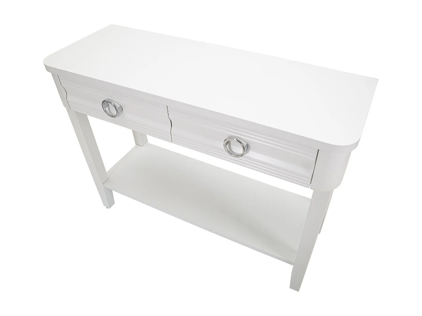 Table Console MF603, Blanc, 110x40x82 cm, Seven Design