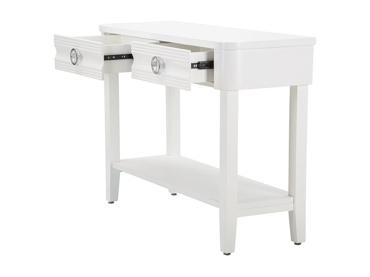 Stolik Konsolowy MF603, Biały, 110x40x82 cm, Seven Design