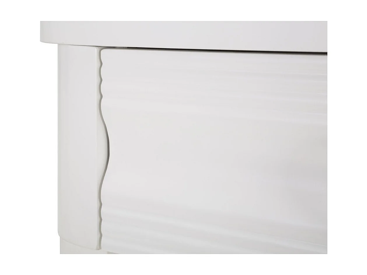 Stolik Konsolowy MF603, Biały, 110x40x82 cm, Seven Design