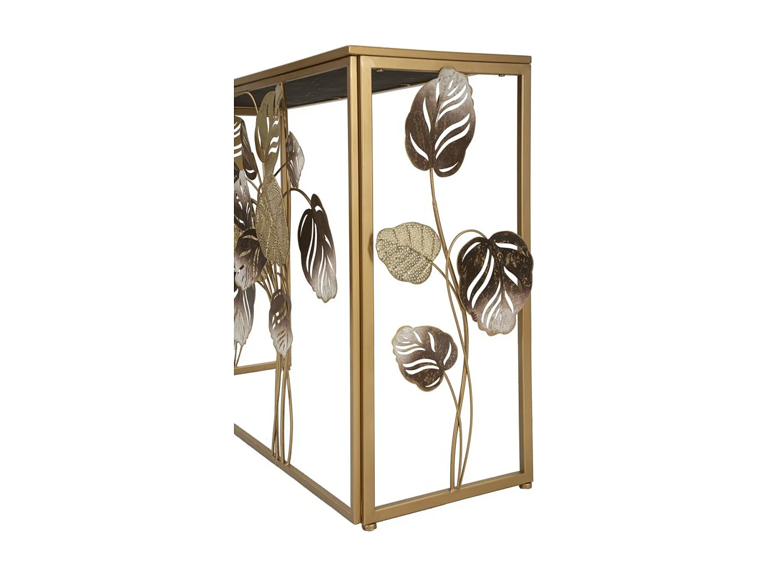 Tavolo Consolle Natura, Multicolore, 108x36,8x80 cm, Seven Design