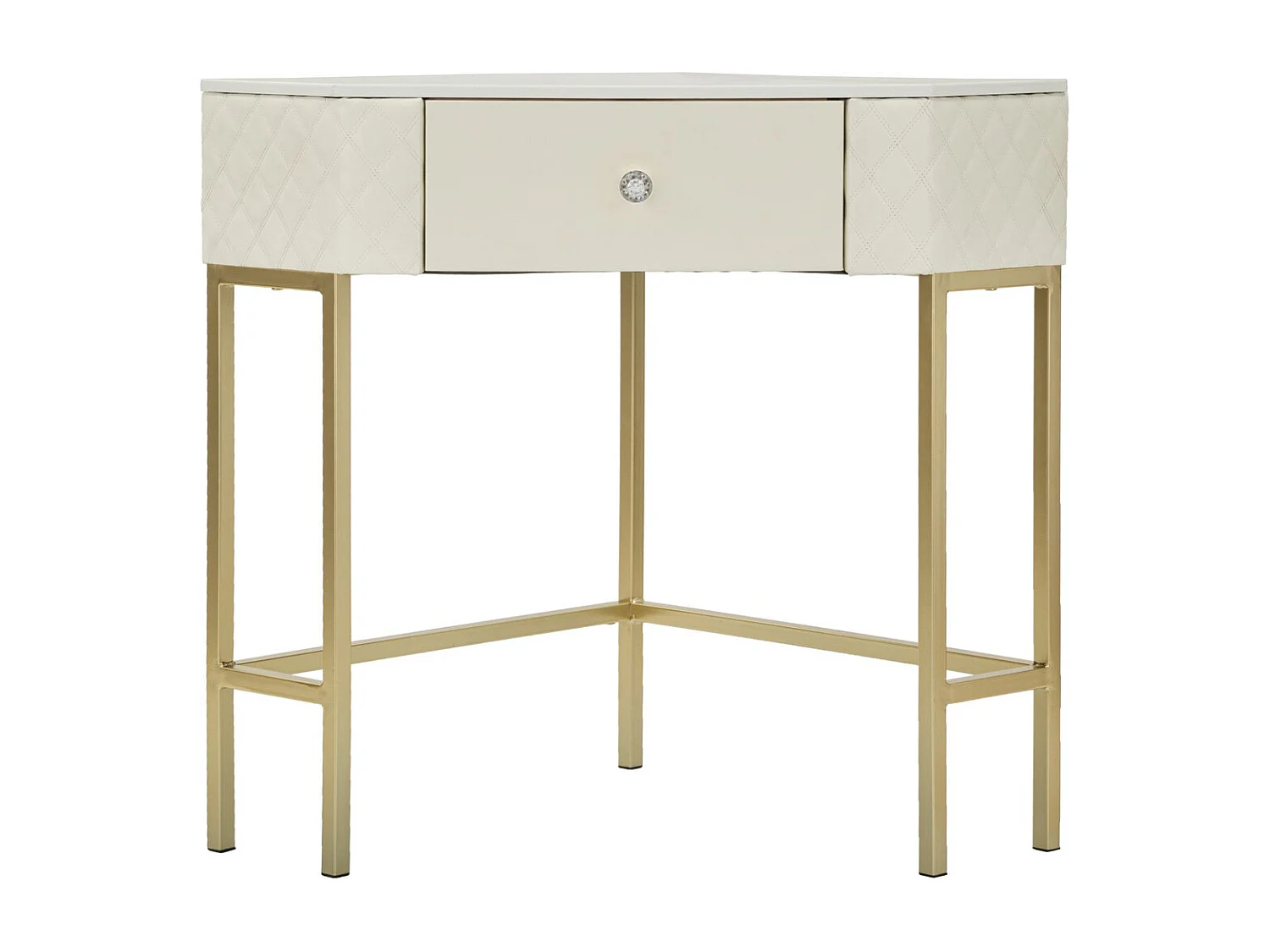 Table Console MF608, Blanc, 84,5x60x77 cm, Seven Design