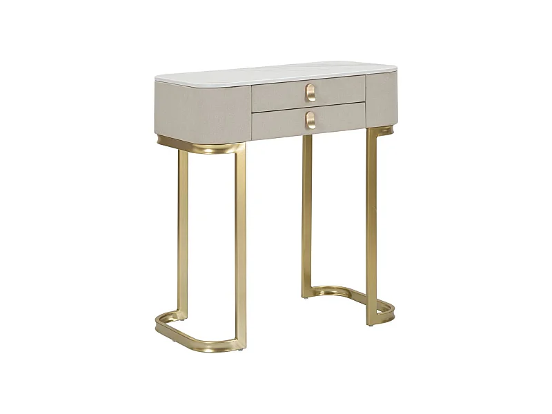 Table Console MF605, Beige, 70x40x80 cm, Seven Design